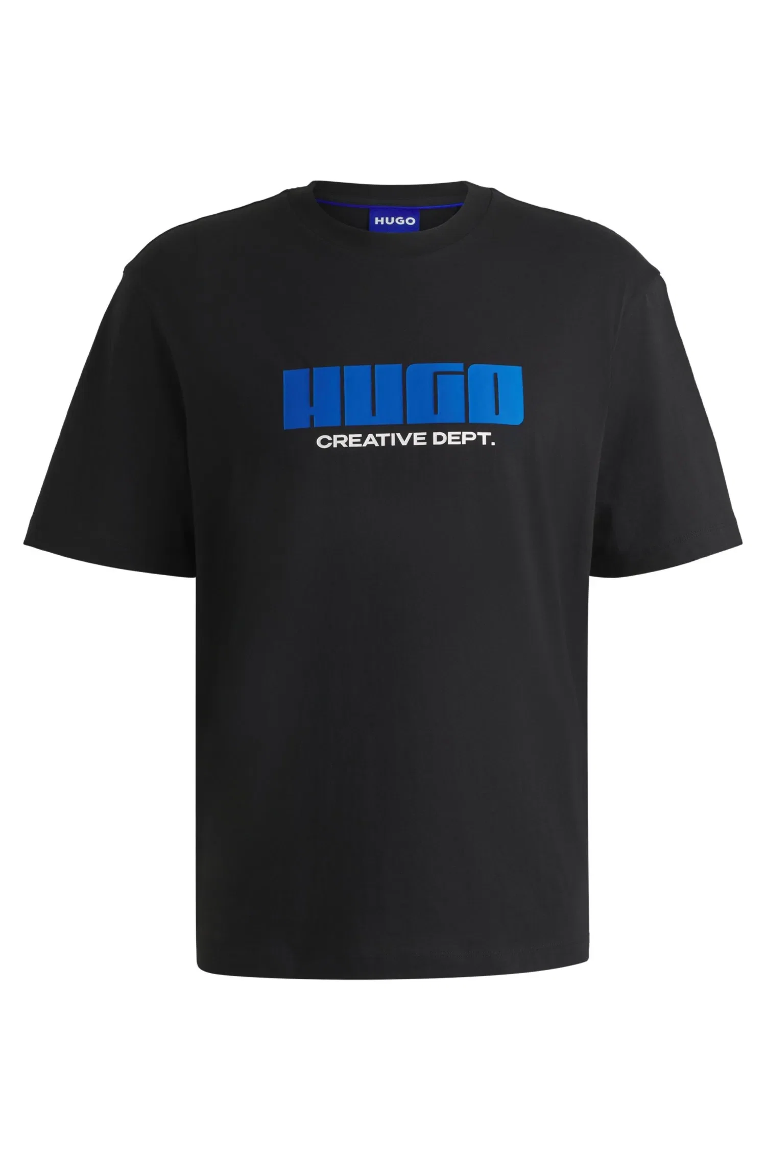 Camiseta Em Jersey De Algodão Com Logo