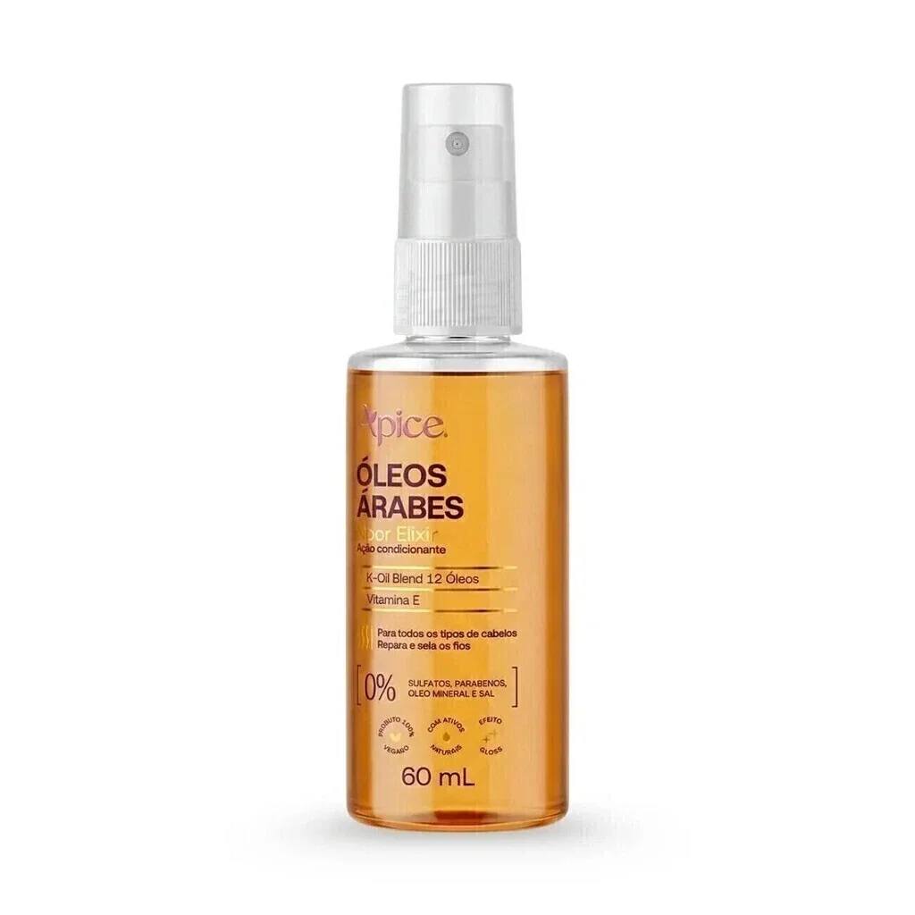Óleo Capilar Apice Óleos Árabes Noor Elixir 60ml