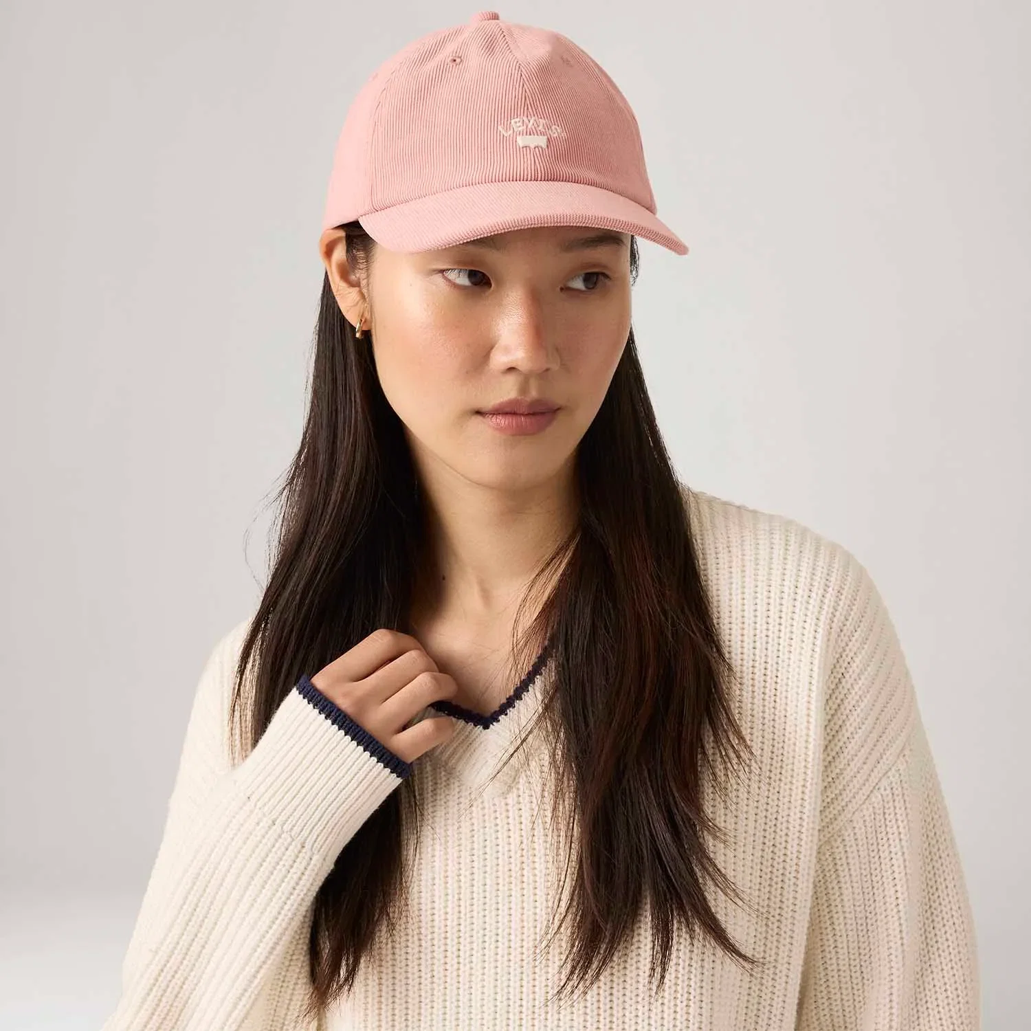 Boné Levi's® Lazy Girl Rosa — imagem 1