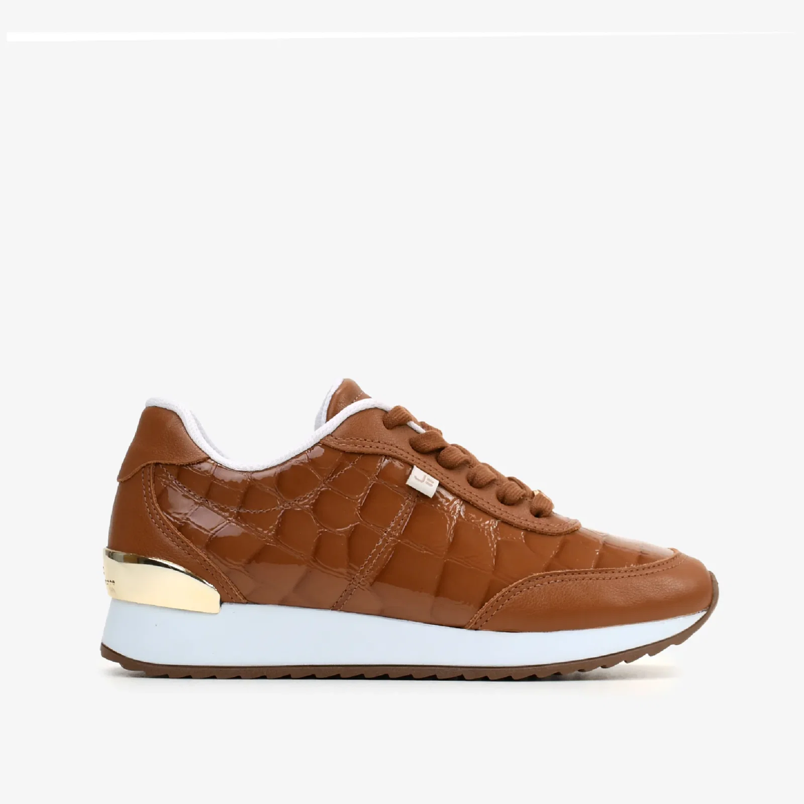 Tênis Jogger Caramelo Mascavo Couro — imagem 1