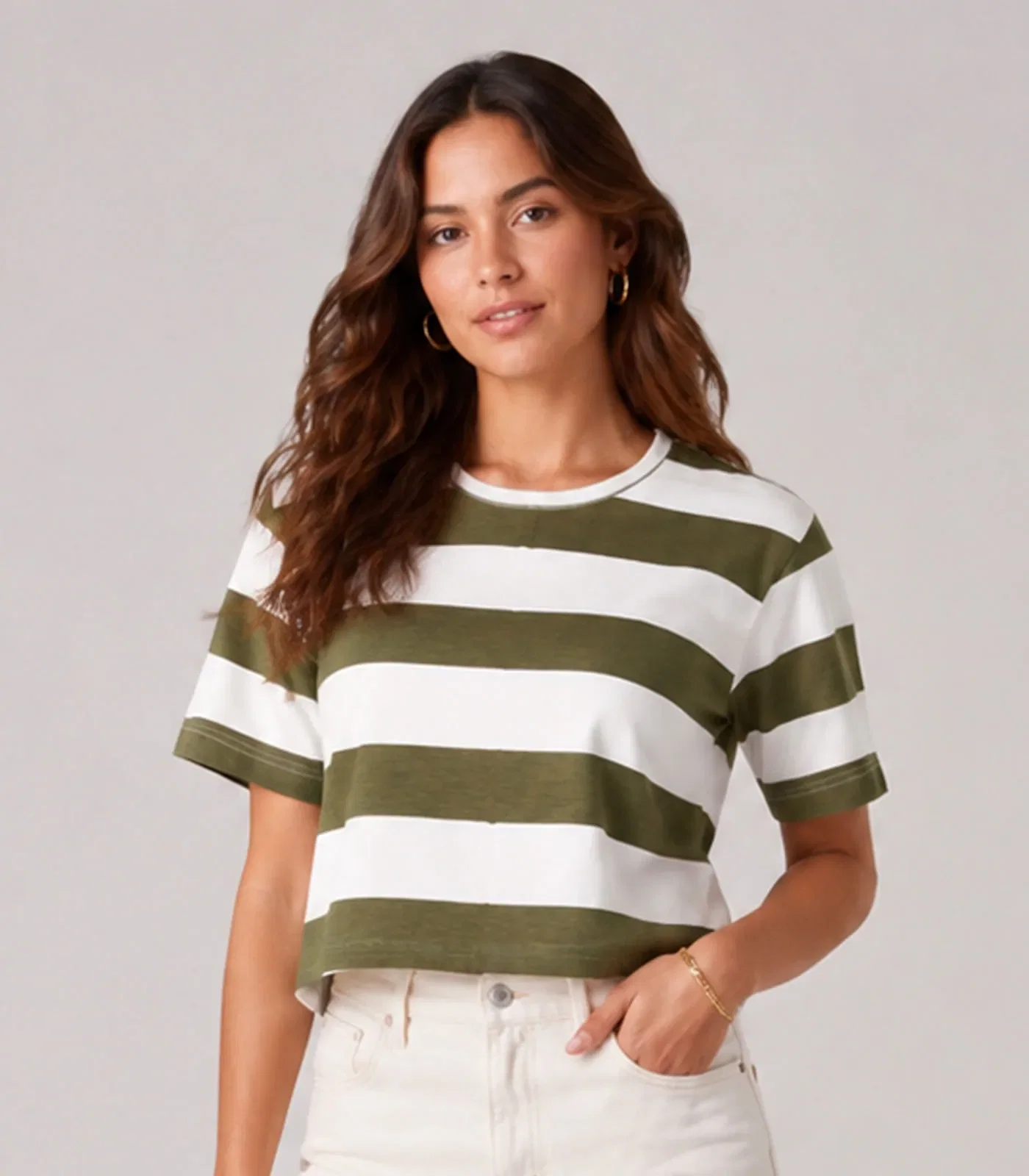 Blusa Feminina Estampada Infinita Cor Verde