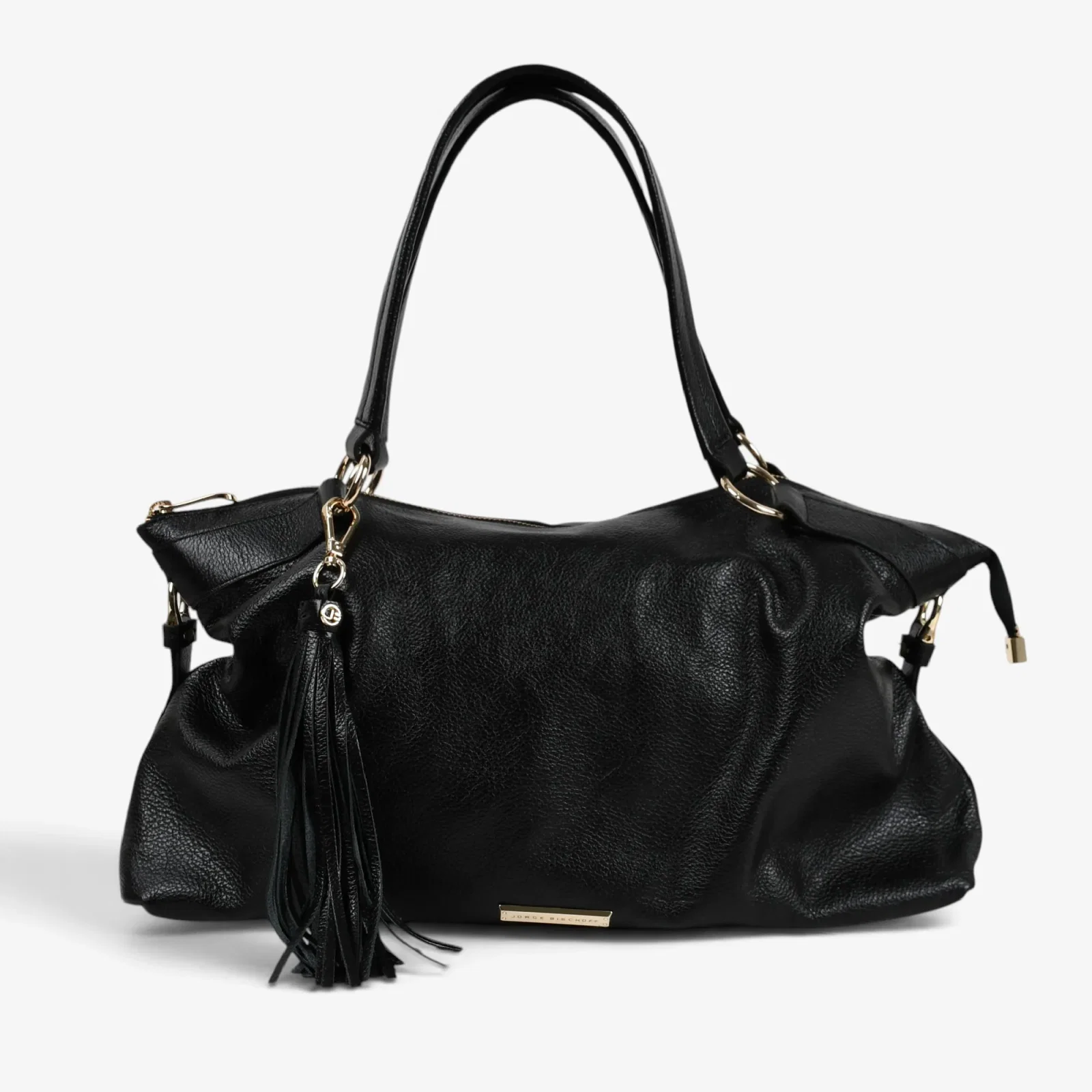 Bolsa Tote Preto Couro