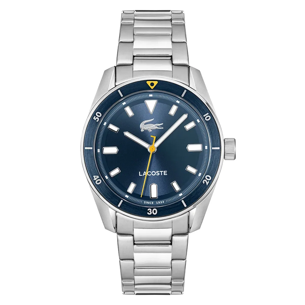 Relógio Lacoste Masculino Aço Prateado 2011424 — imagem 1