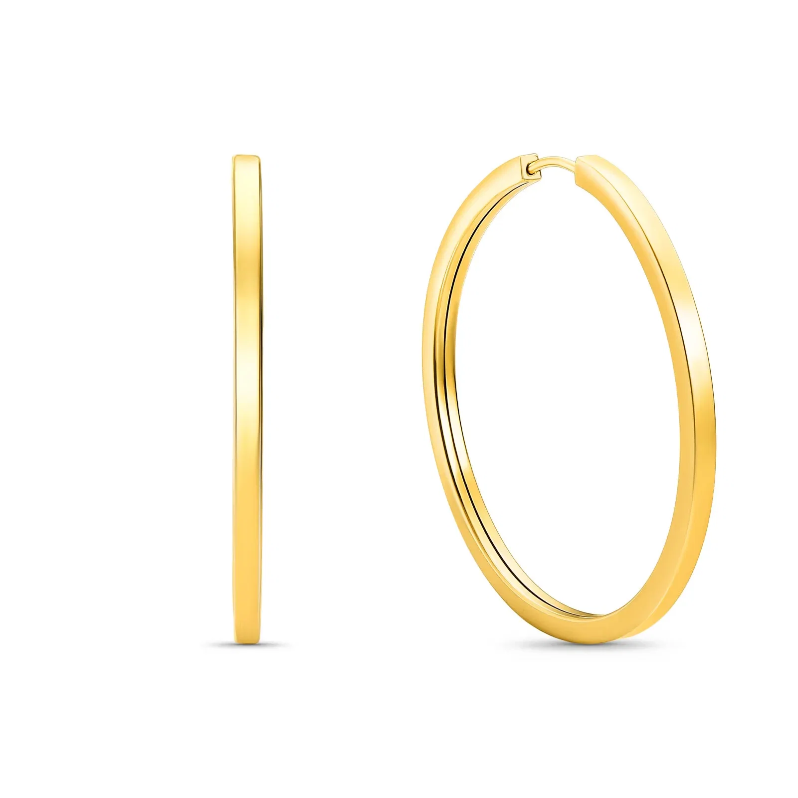 Argola em Ouro Amarelo 18k, 20 mm — imagem 1