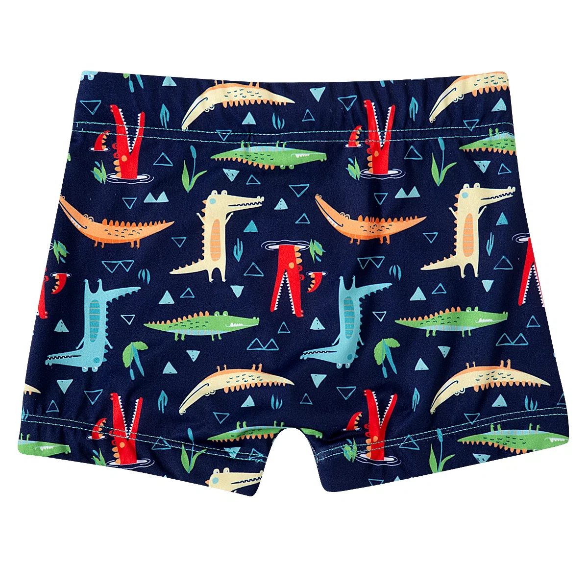 Shorts Praia Kids Jacaré Colorido Lycra Proteção Uv 50+ Tip Top