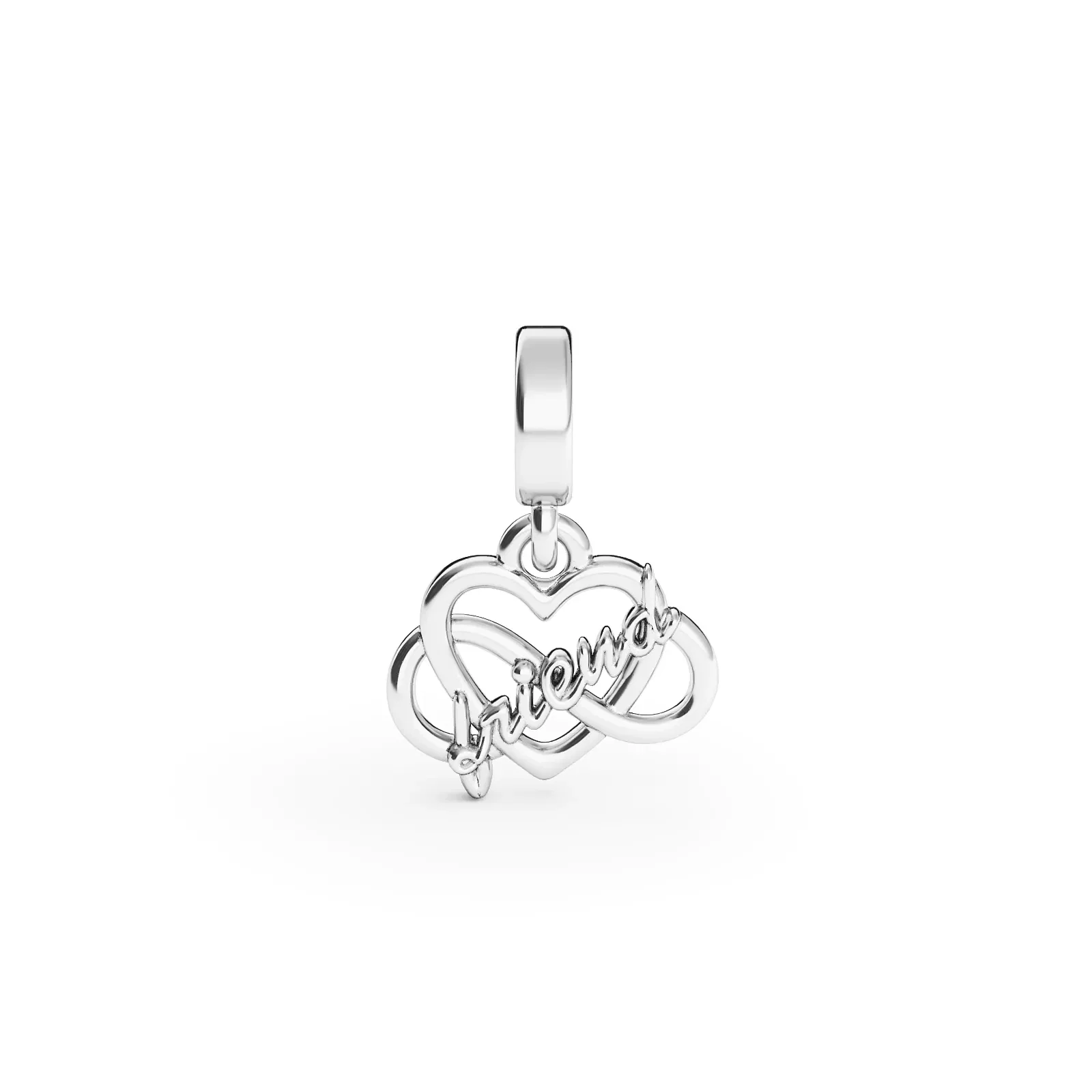Pingente Life Amor Friend em Prata 925 — imagem 1