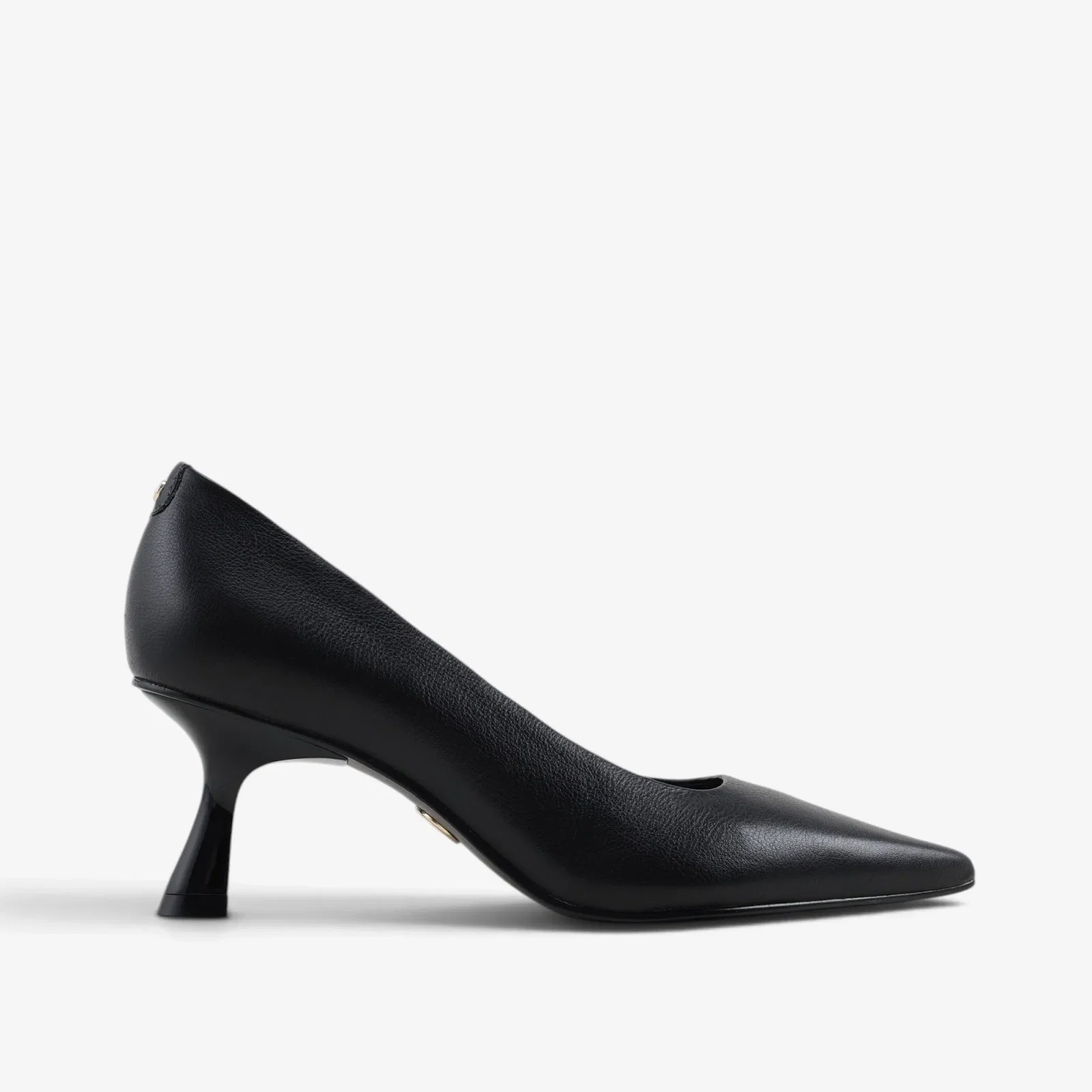 Scarpin Preto Couro