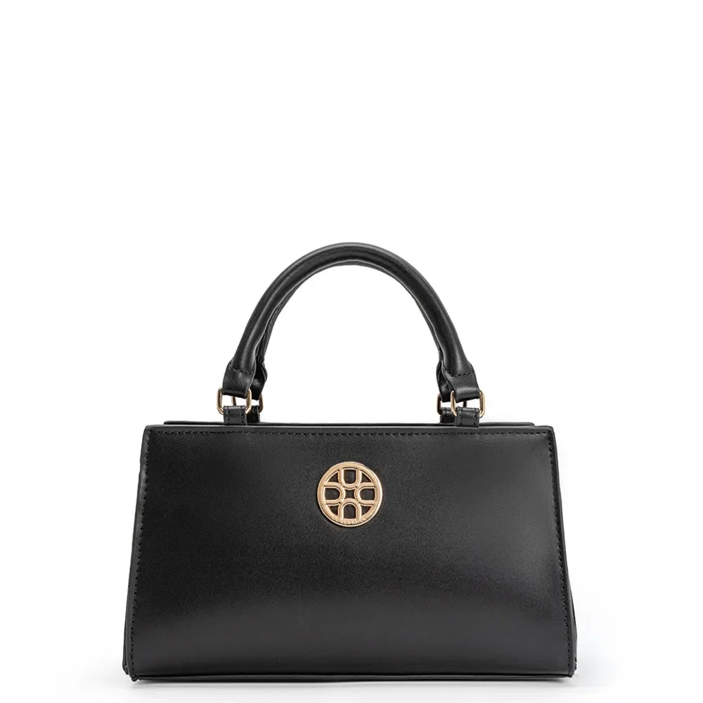 Bolsa Tiracolo Preta Corrente