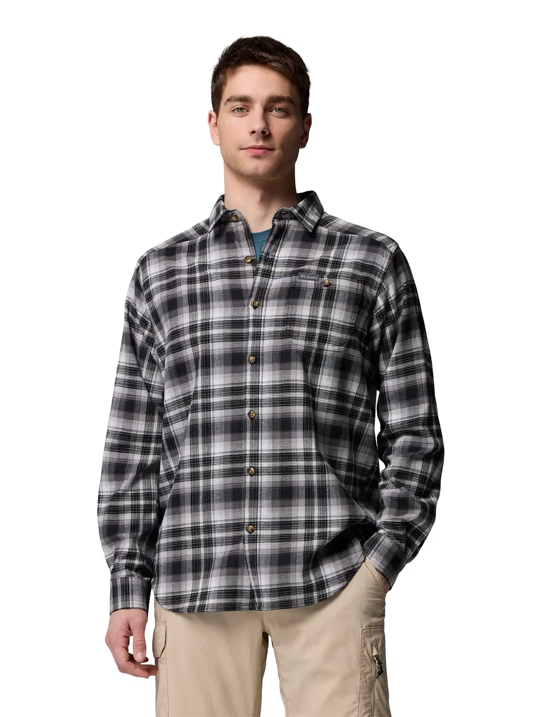 Camisa Columbia Masculina Manga Longa Cornell Woods™ Flannel