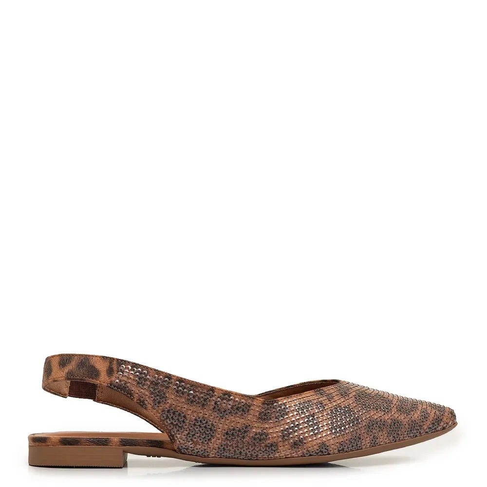 Sapatilha Paetê Animal Print — imagem 1