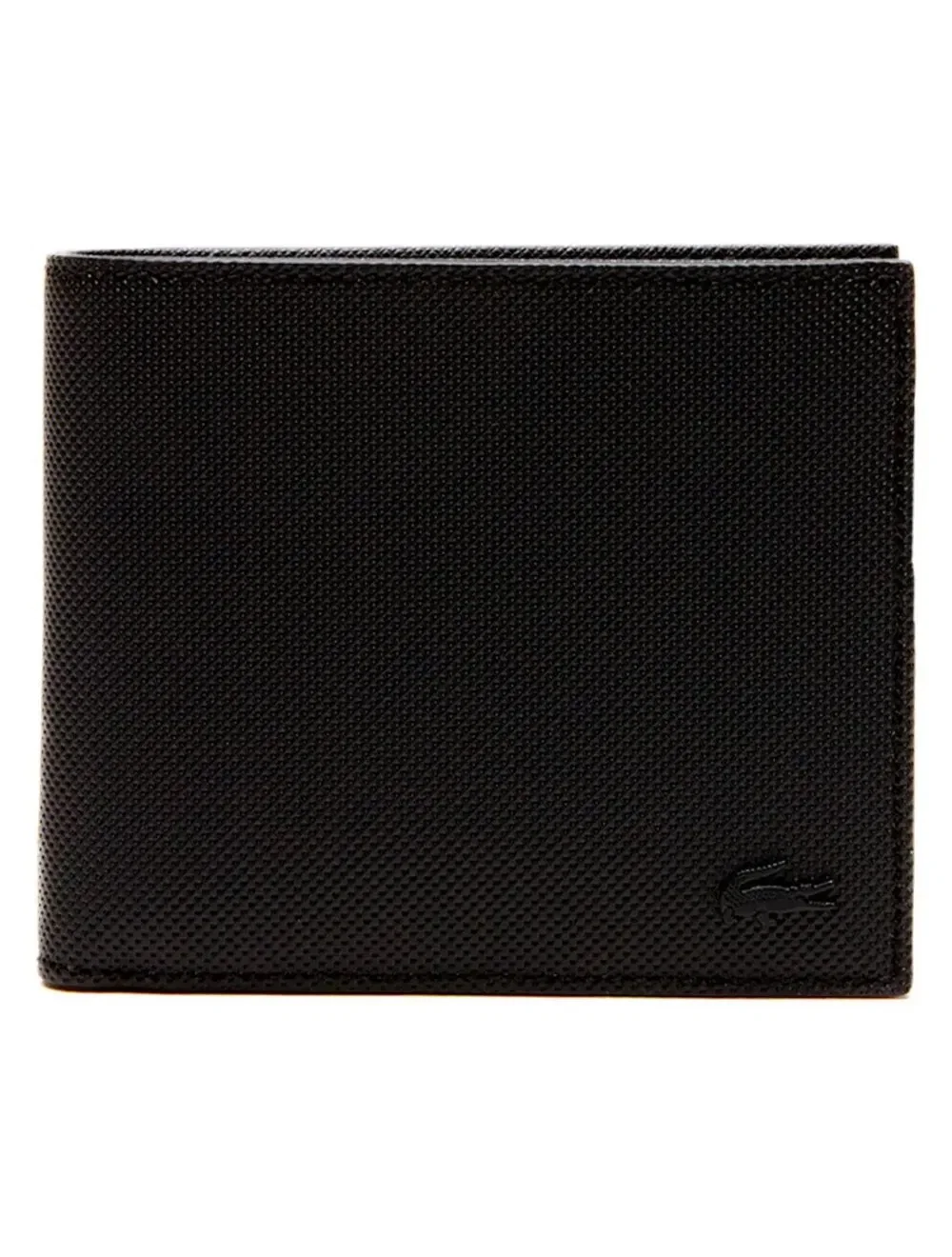 Carteira Lacoste Masculina Classic Petit Piquet Preta