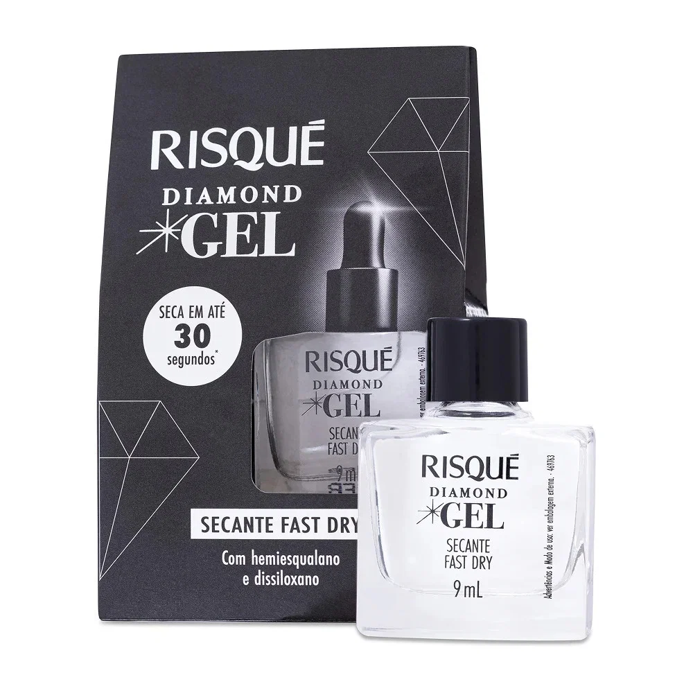 Secante Fast Dry Risqué Diamond Gel 9ml