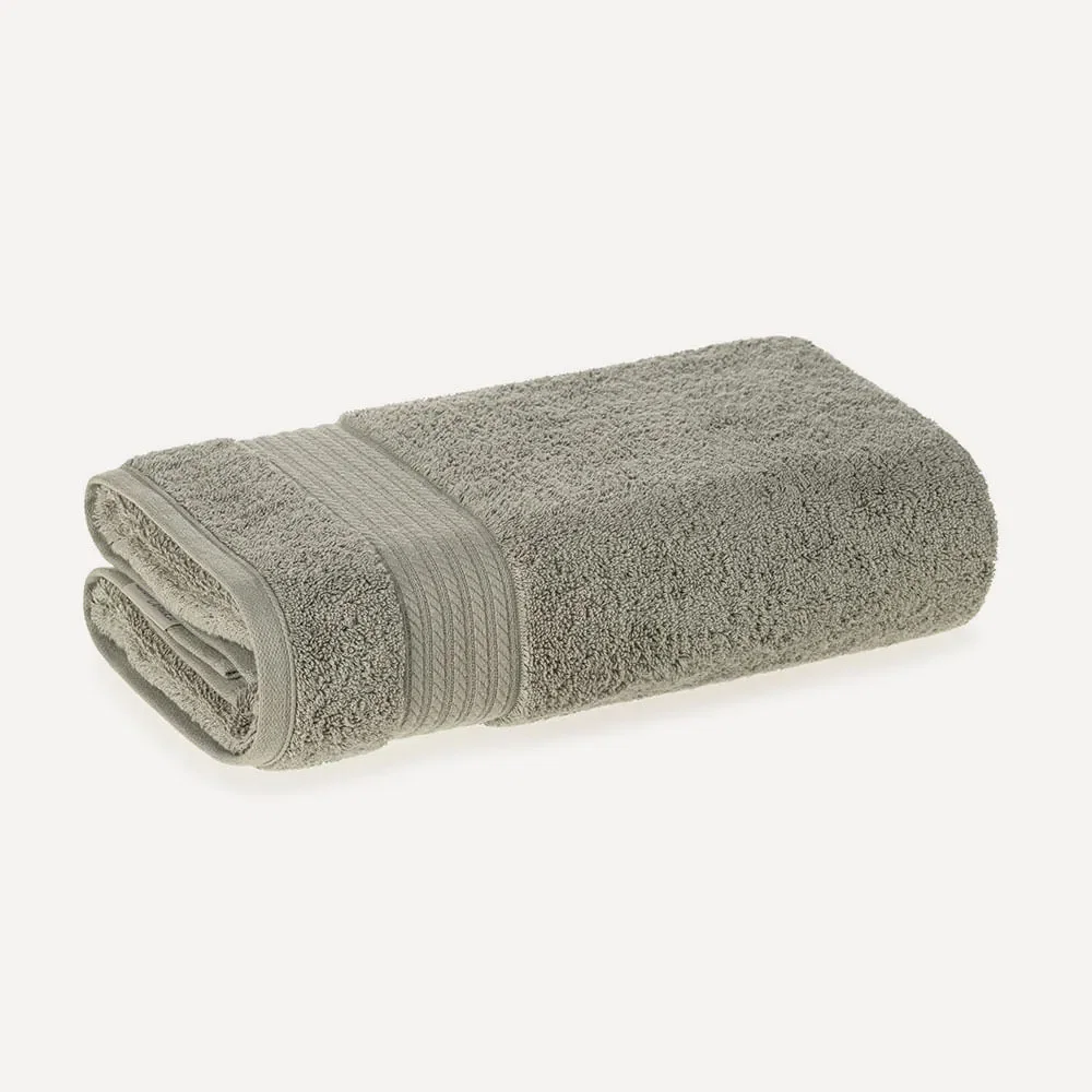 Toalha de Lavabo / Visita Fio Penteado 100% Algodão Magna Eucalipto