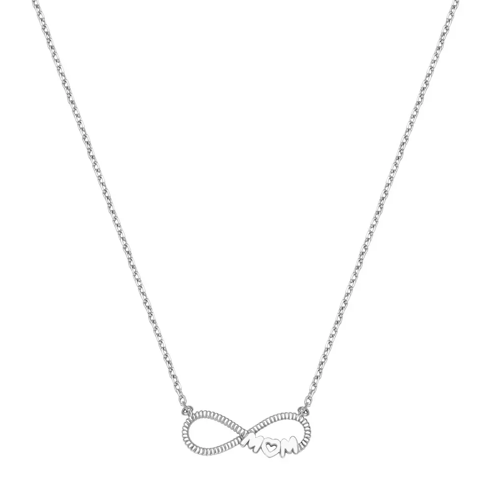 Colar Life Lovely Infinito Mom em Prata 925, 45cm — imagem 1