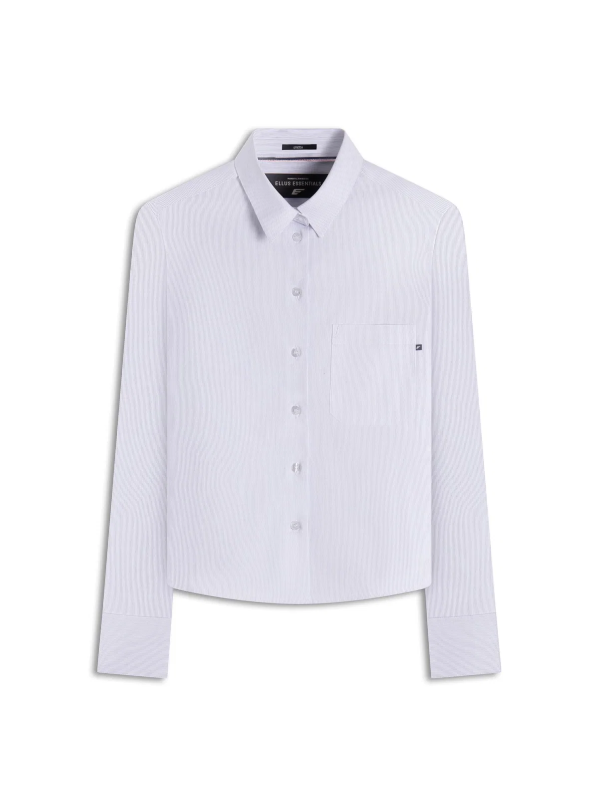 Camisa Tricoline Ly Cannes Classic Cropped Xang Branco — imagem 1