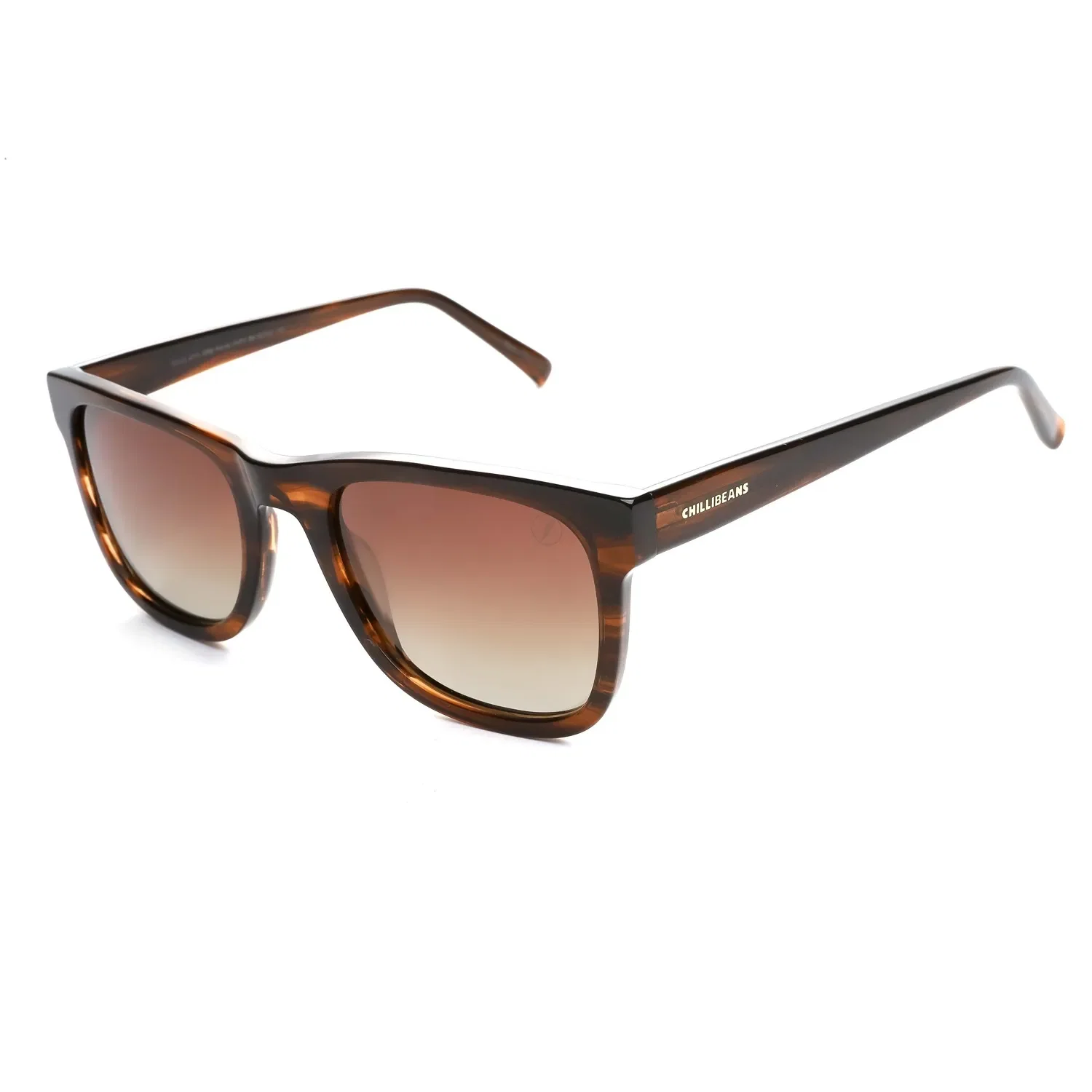 Óculos de Sol Masculino Chilli Beans Polarizada Degrade Marrom