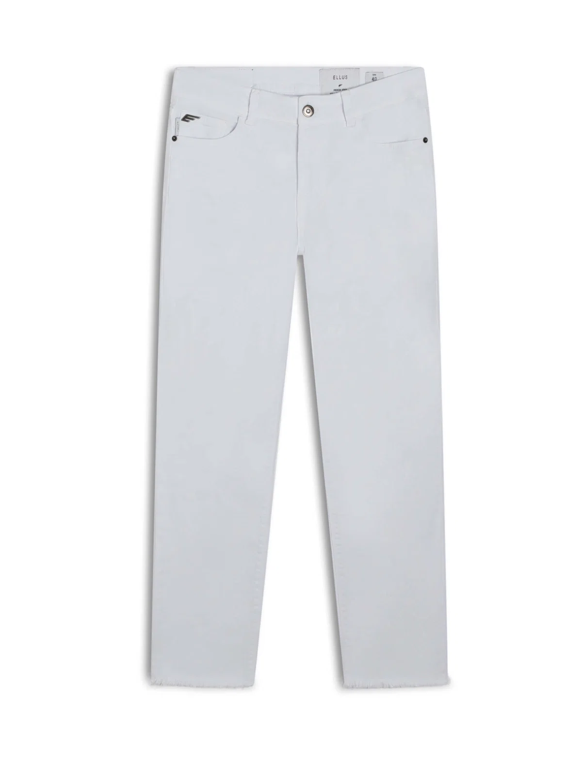 Calça Vintage Denim Color Skinny Branco — imagem 1