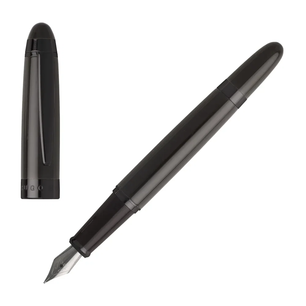 Caneta Hugo Boss Icon Cinza Escuro - HSN0012J — imagem 1