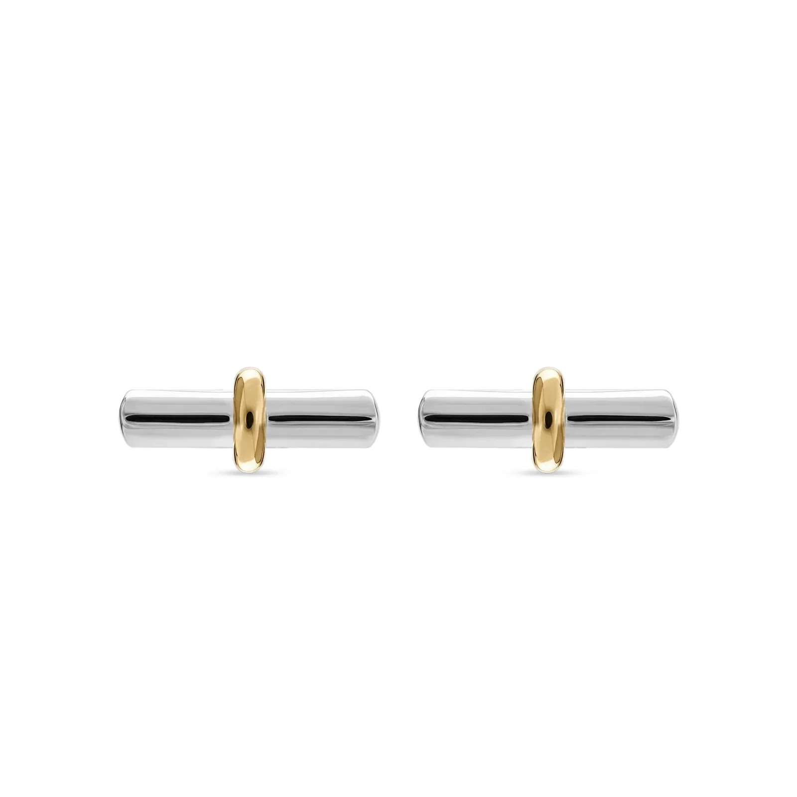 Brinco Orbis em Prata 925 e Ouro Amarelo 18k — imagem 1