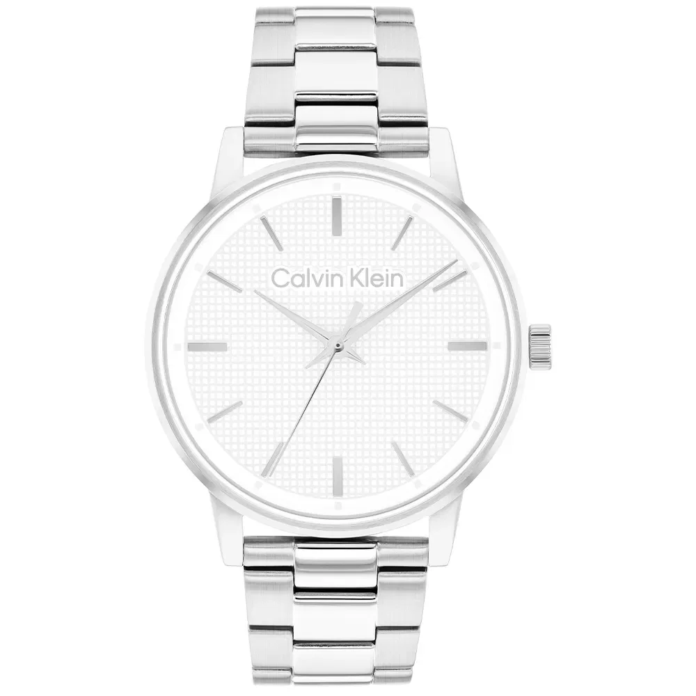Relógio Calvin Klein CK Linked Masculino em Aço Prateado 25200501 — imagem 1