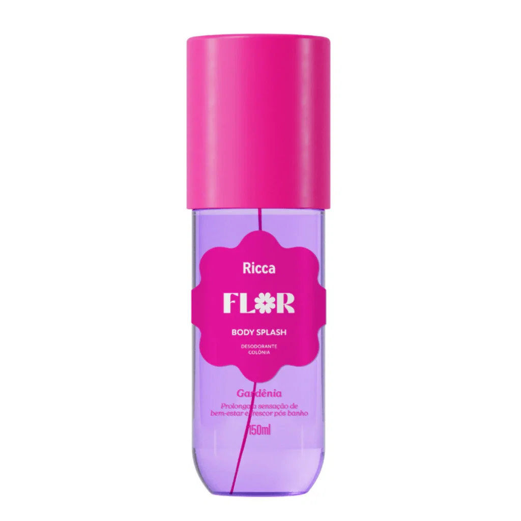 Body Splash Ricca Flor Gardênia 150ml