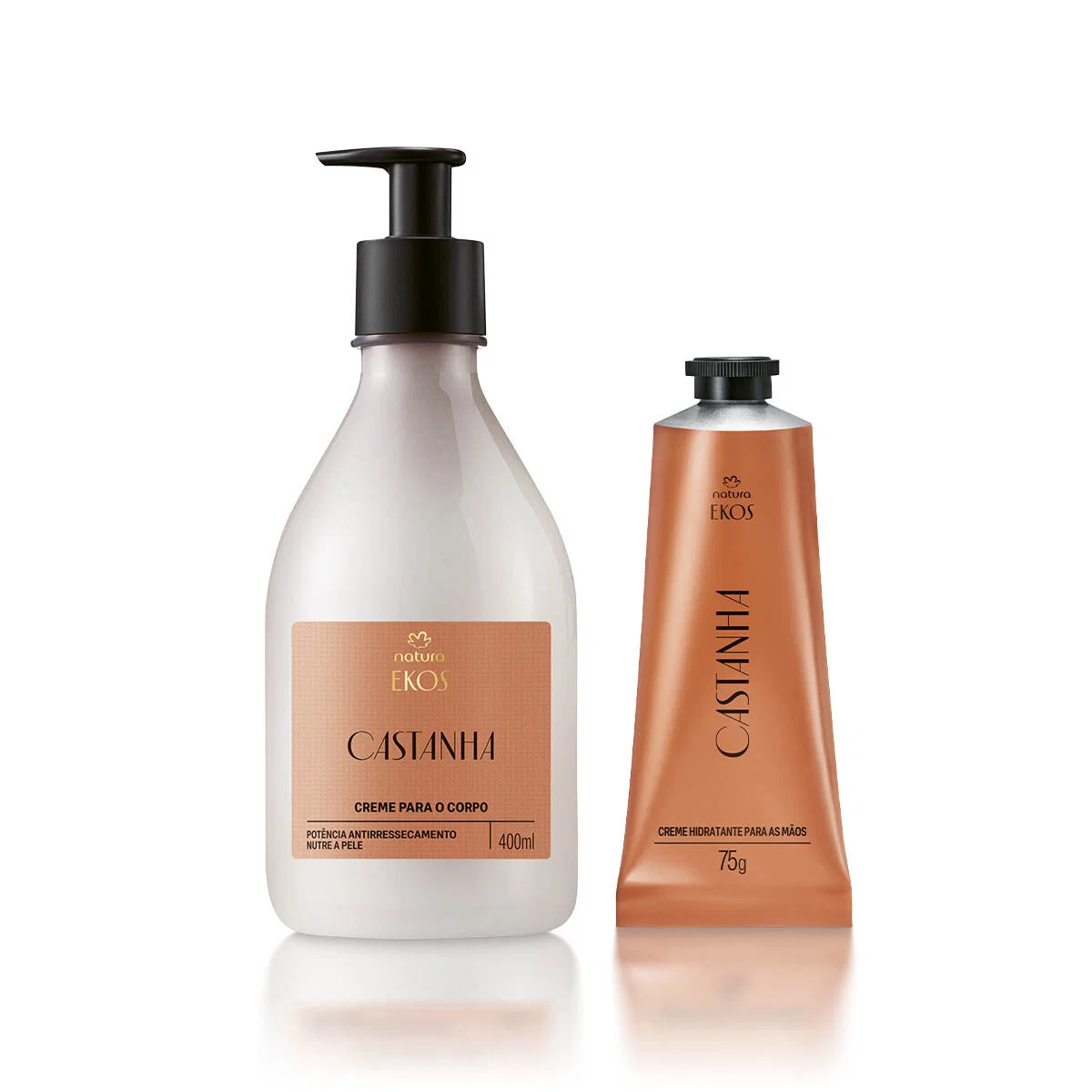 Kit Ekos Castanha Creme para o Corpo e Mãos — imagem 1