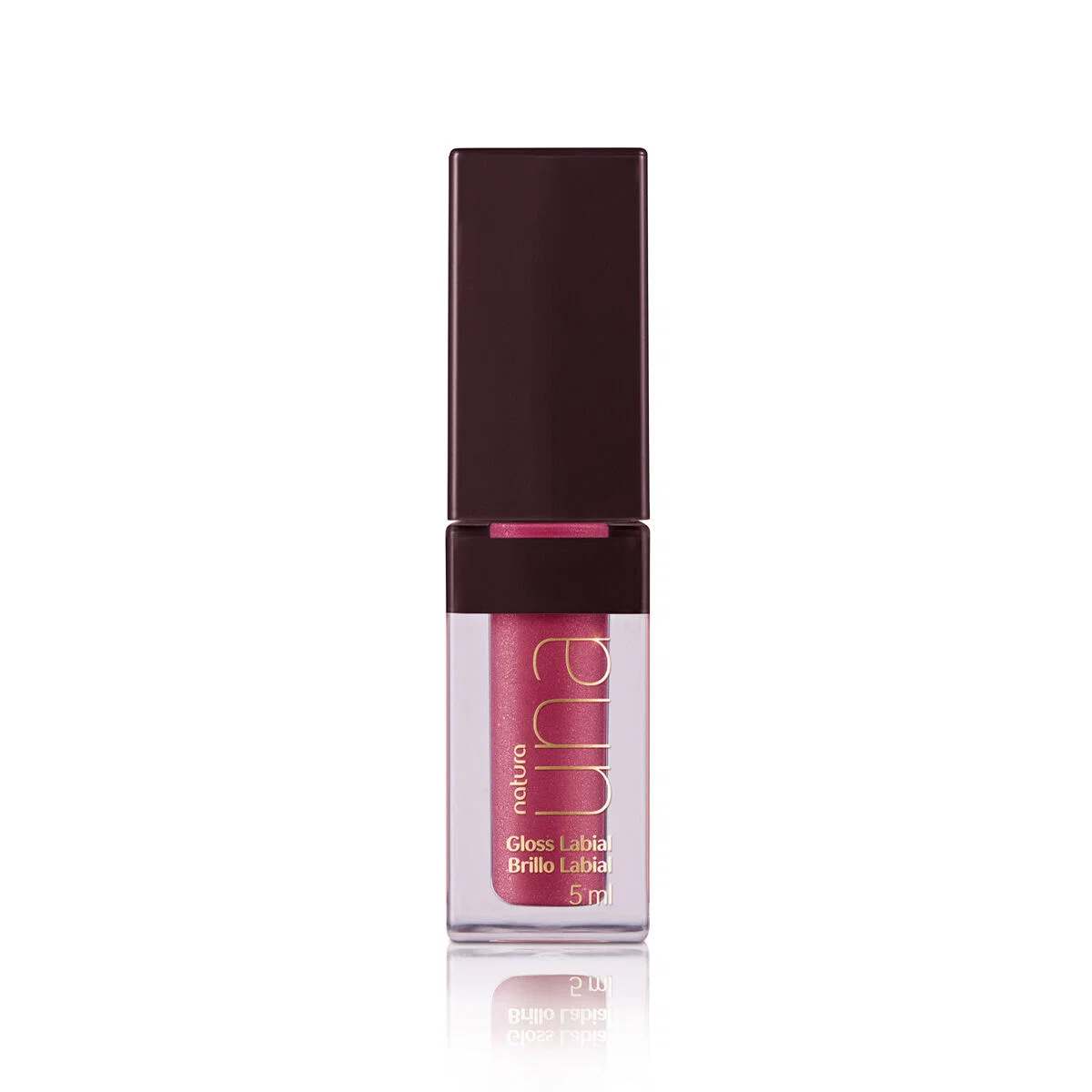 Gloss Labial Hidratação Ativa Una 5 ml — imagem 1