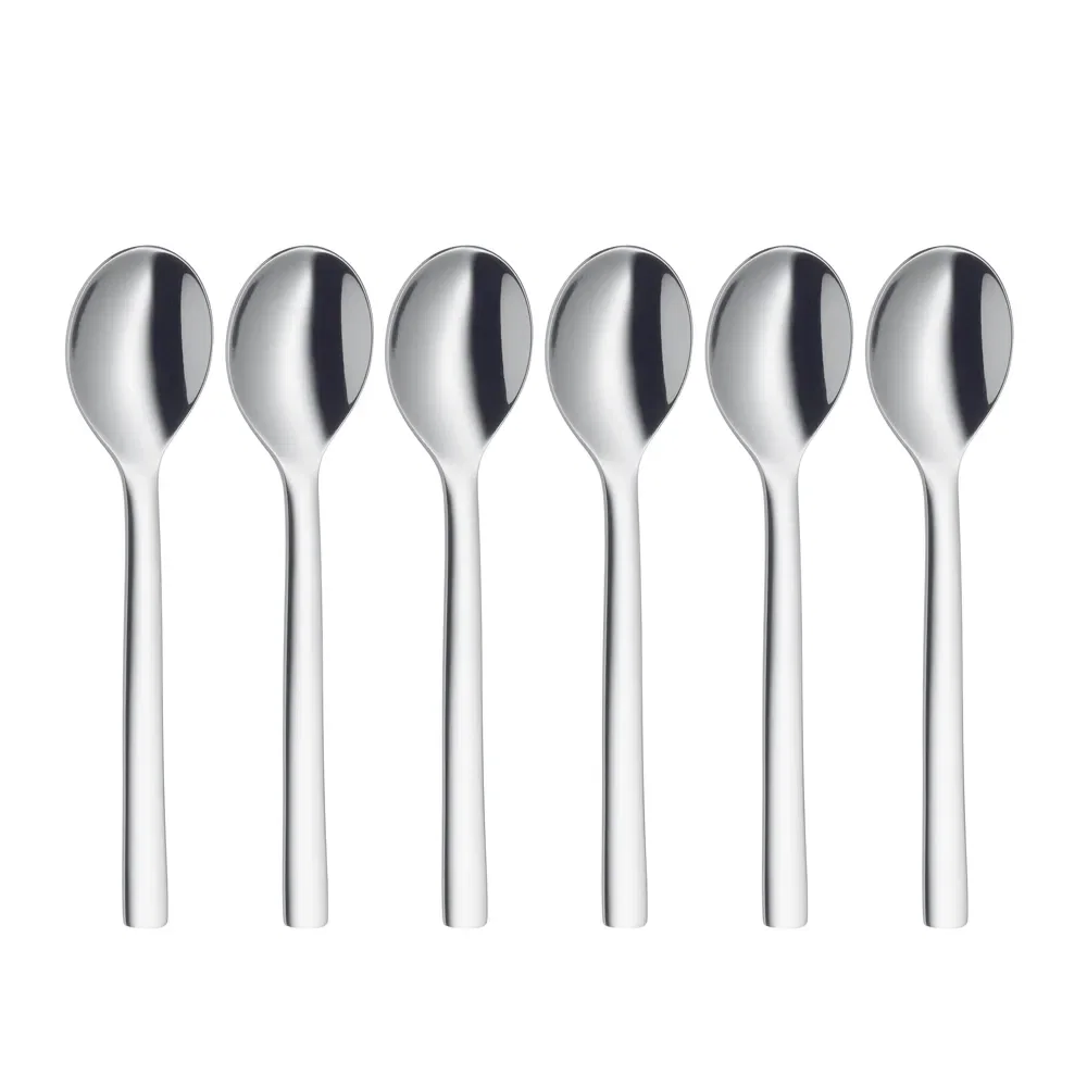 Conjunto de Colheres 6 Peças para Café Nuova em Aço Inox WMF