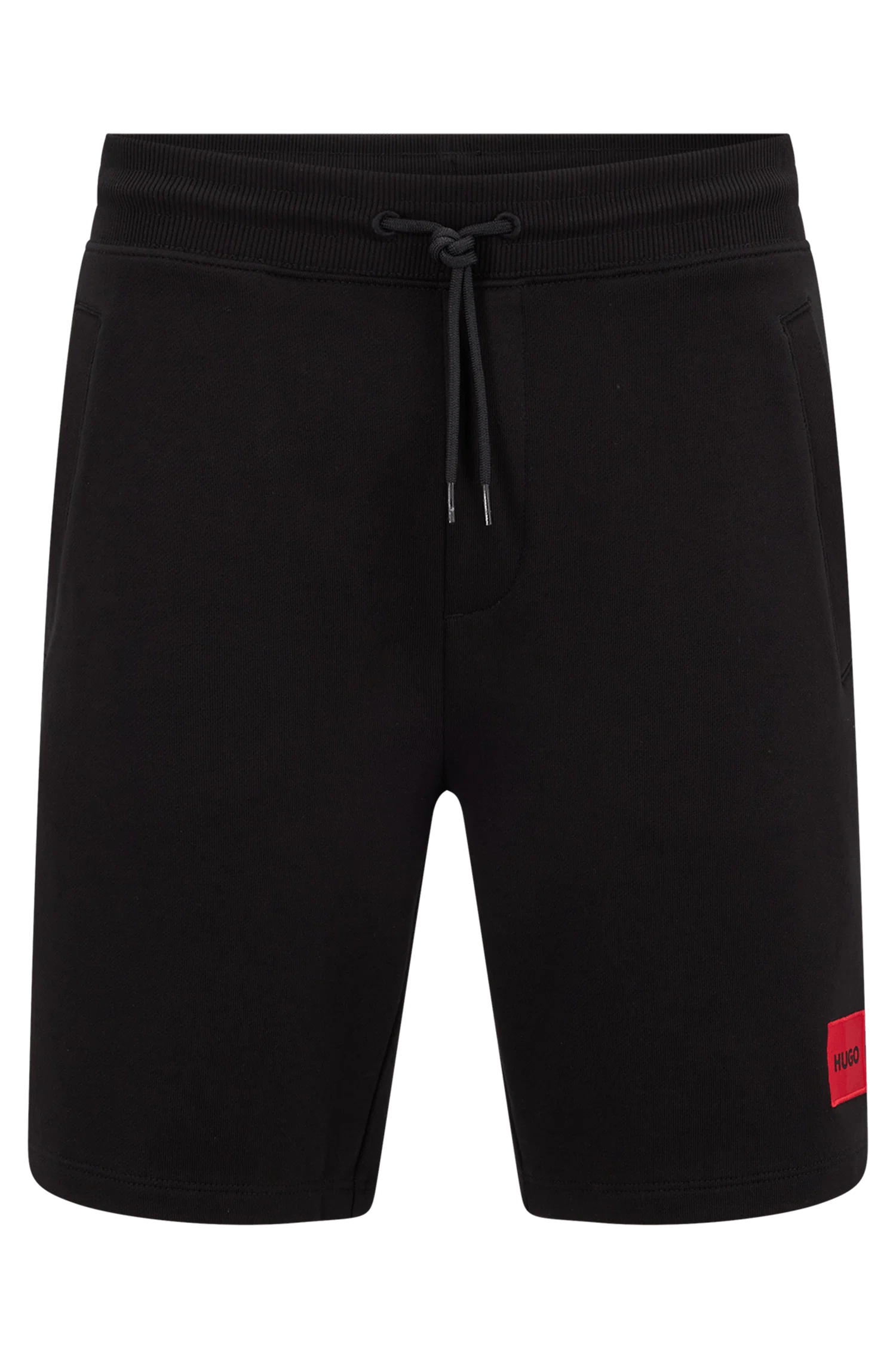 Shorts De Algodão Francês Felpudo Com Logo