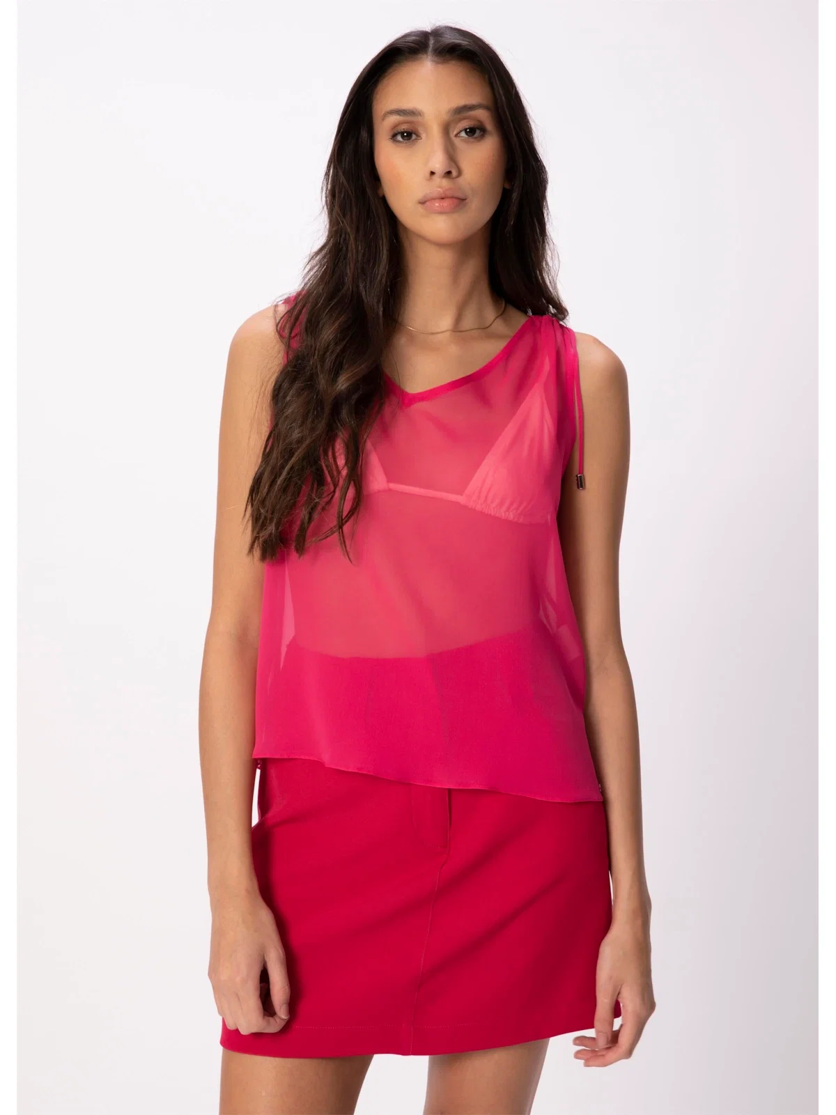 Regata Seda Ggt Rolote Pink — imagem 1