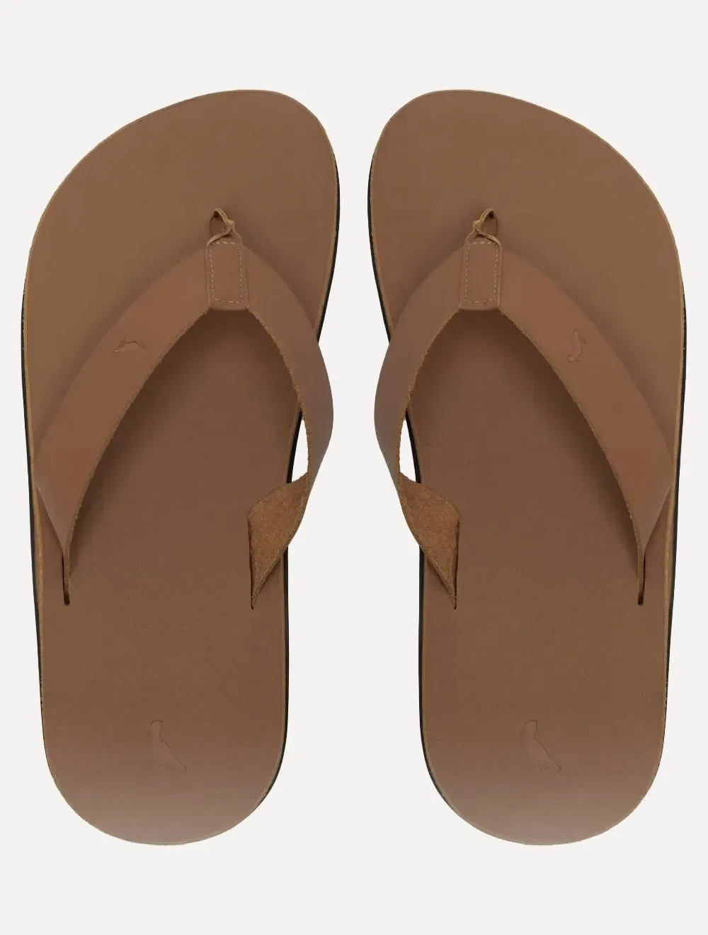 Chinelo Reserva Masculino RSV Deck 2.0 Couro Marrom Café