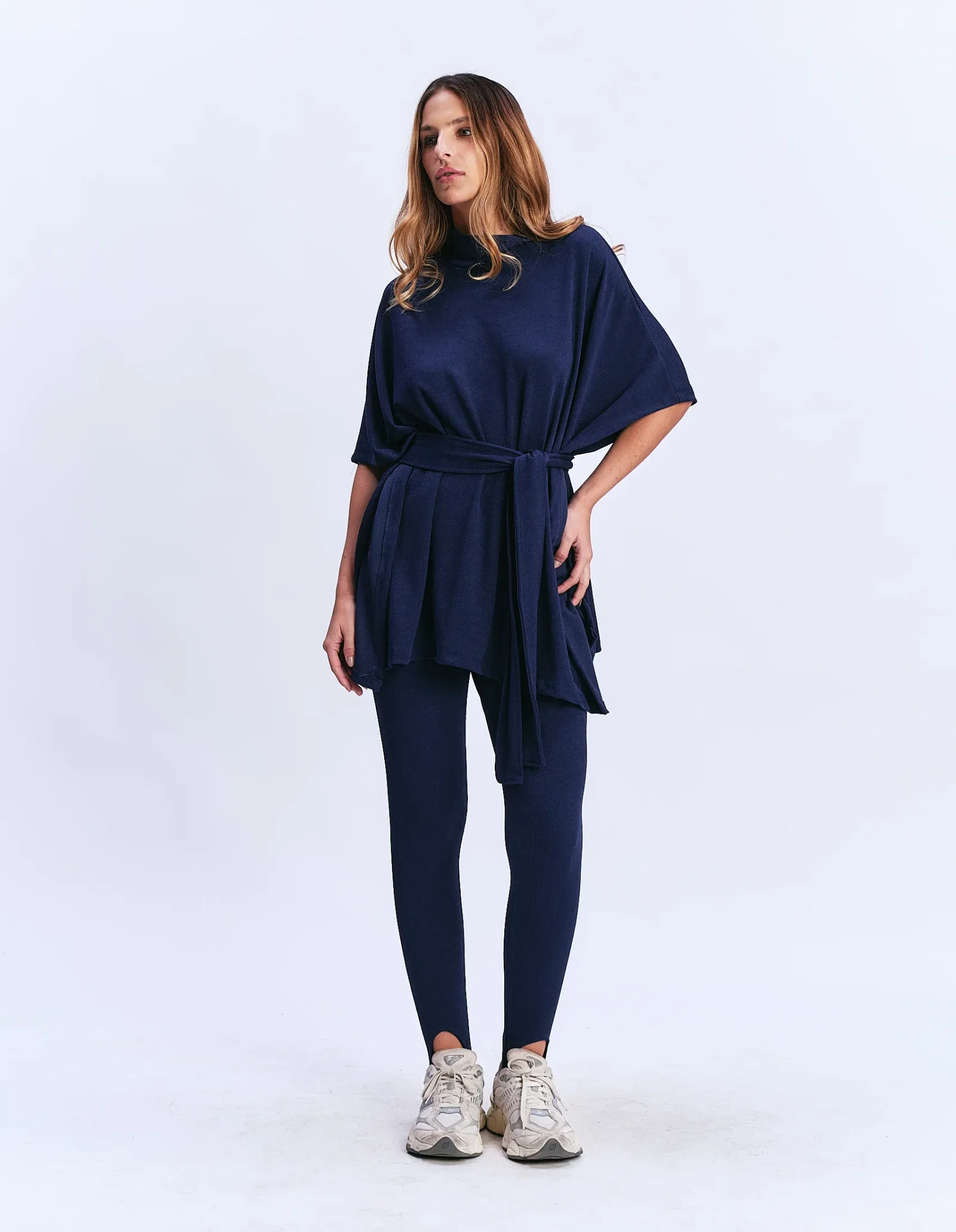 Calça Legging Pezinho - Azul Marinho