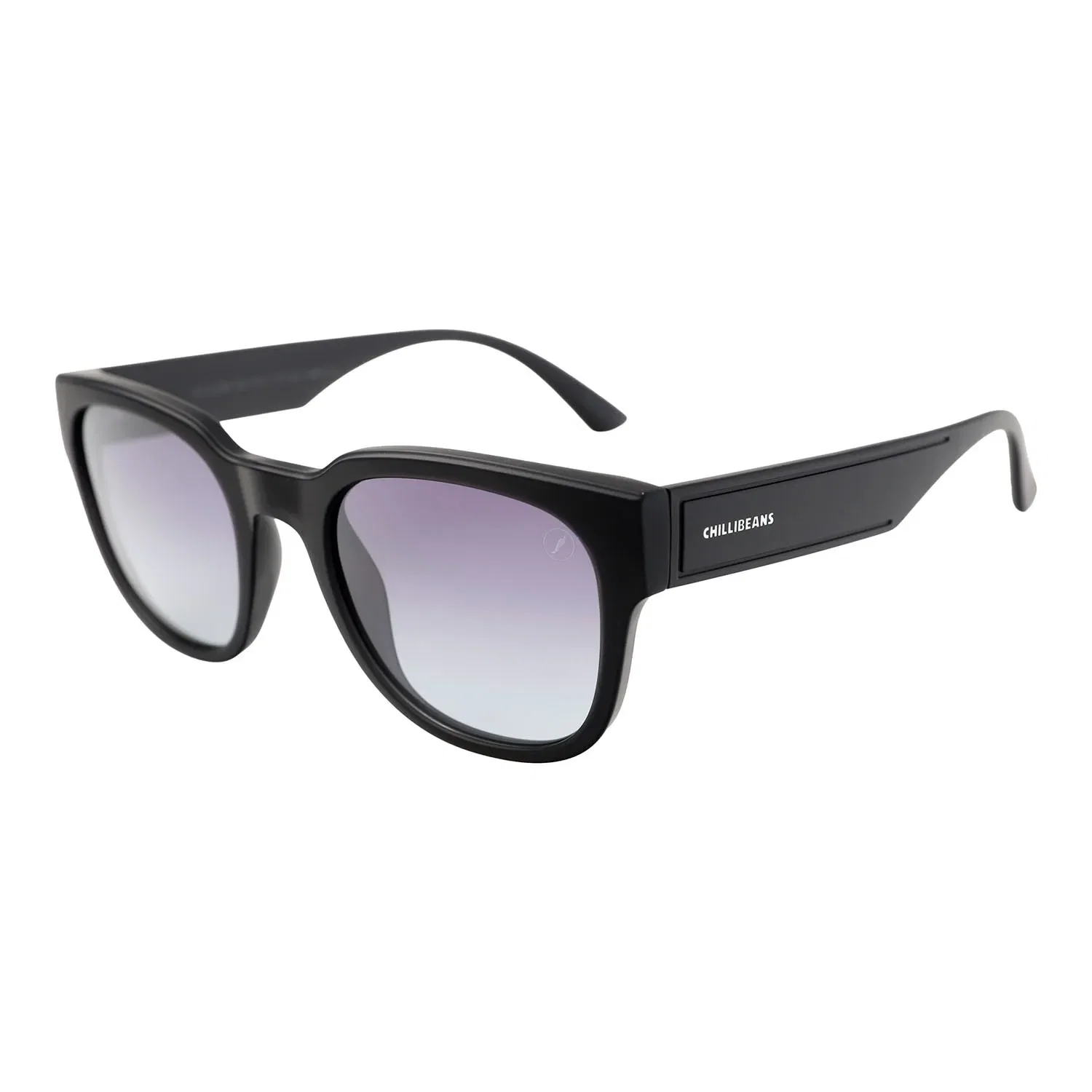 Óculos de Sol Feminino Chilli Beans Redondo Polarizado Degradê Preto — imagem 1