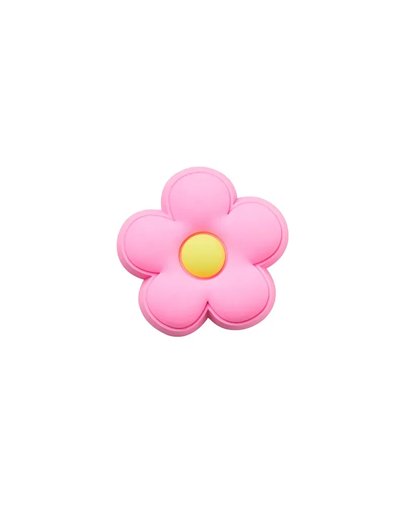 Jibbitz Crocs Pink Flower Unissex