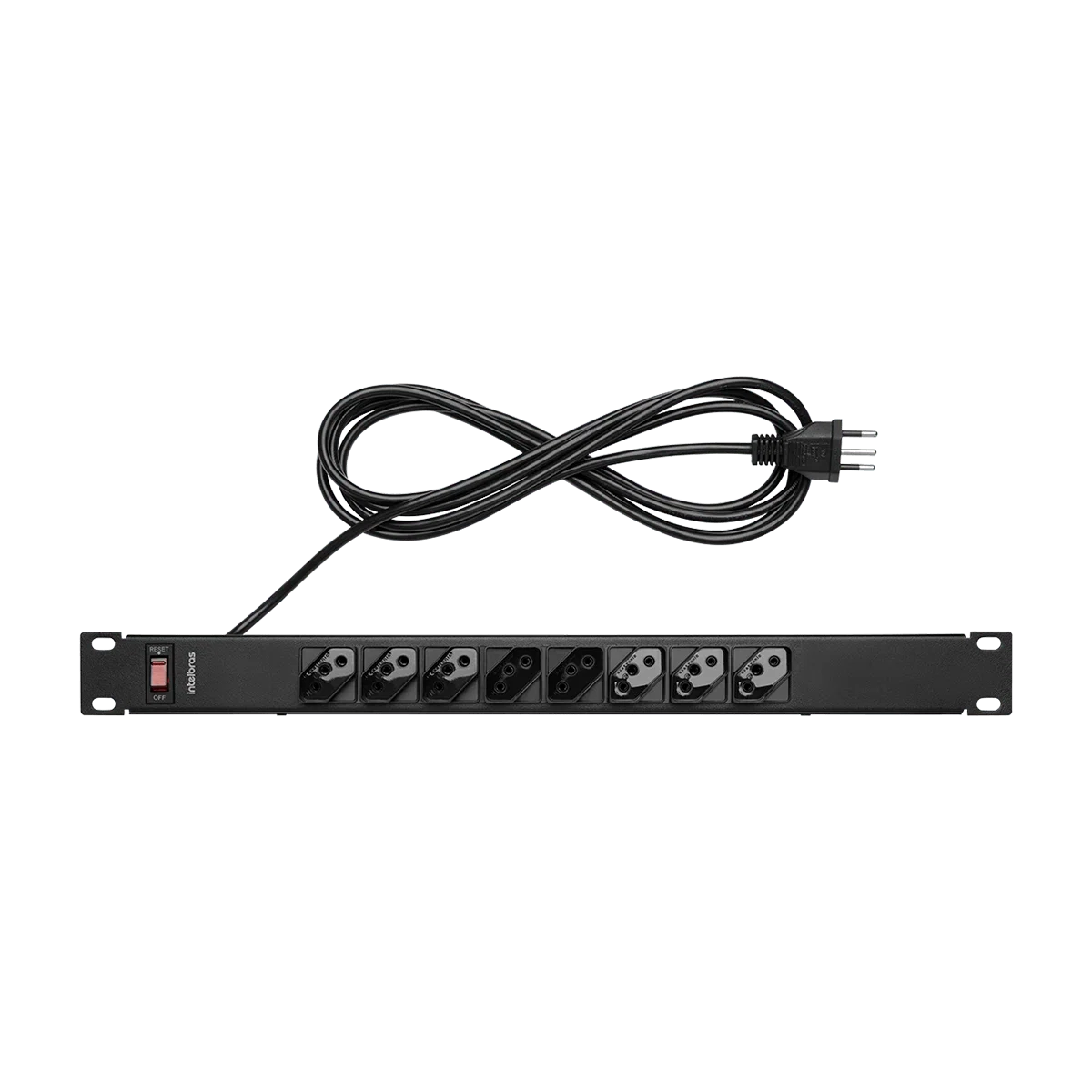 Protetor Eletrônico com 8 Tomadas para Rack EPR 208 Intelbras