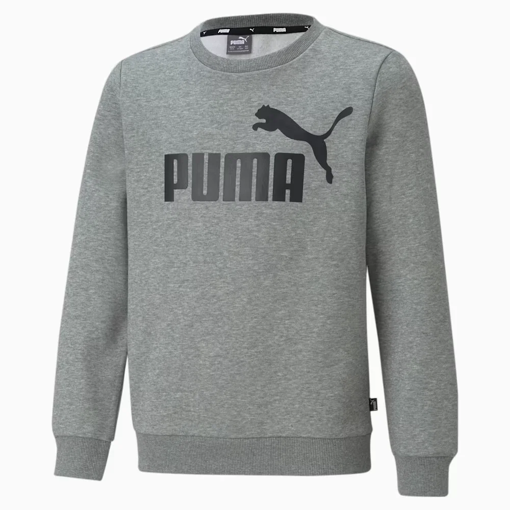 Moletom Essentials Crew Neck Big Logo Fleece Juvenil — imagem 1
