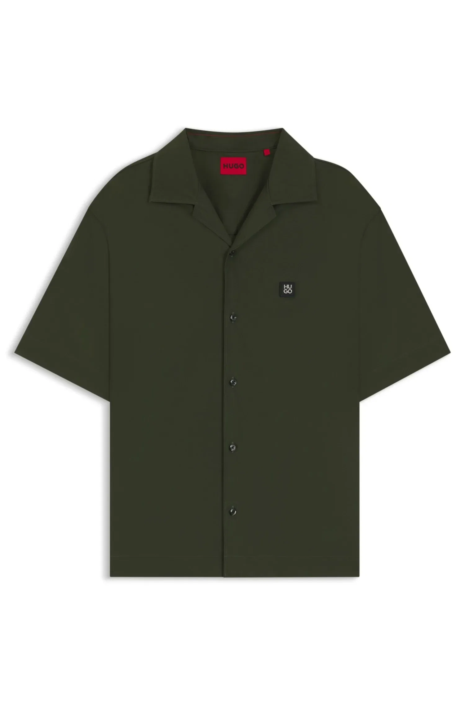 Camisa Oversized Fit Em Algodão Com Toque De Papel — imagem 1