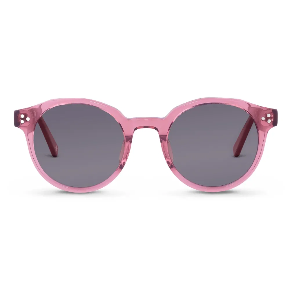 Óculos de Sol Life Redondo Polarizado Burgundy