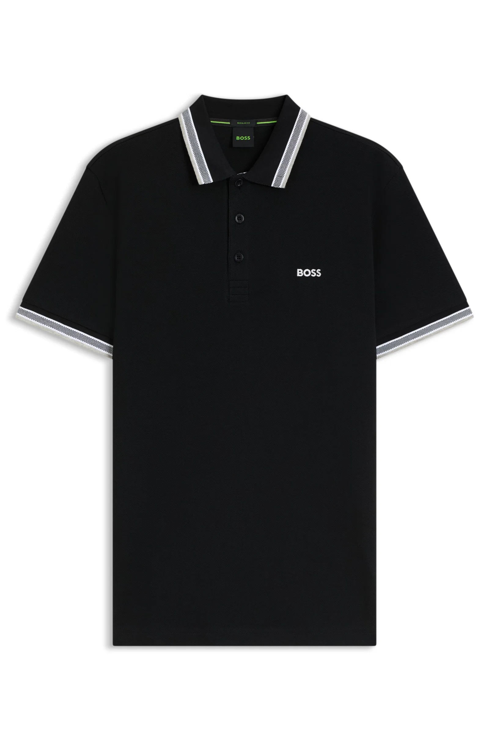 Camisa Polo Em Algodão Orgânico Com Logo
