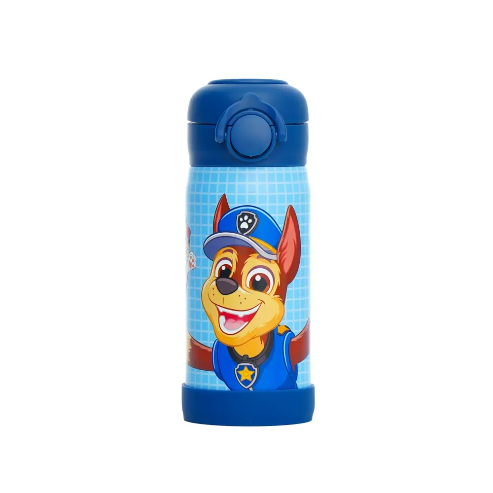 Garrafinha Térmica Infantil Chase 350ml Azul Escuro