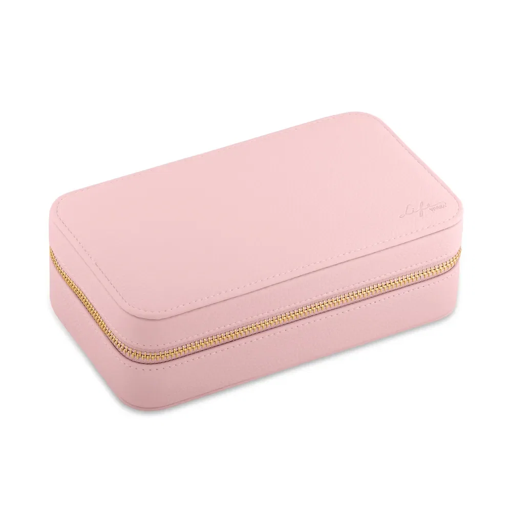 Porta-Joias Retangular Life Rosa