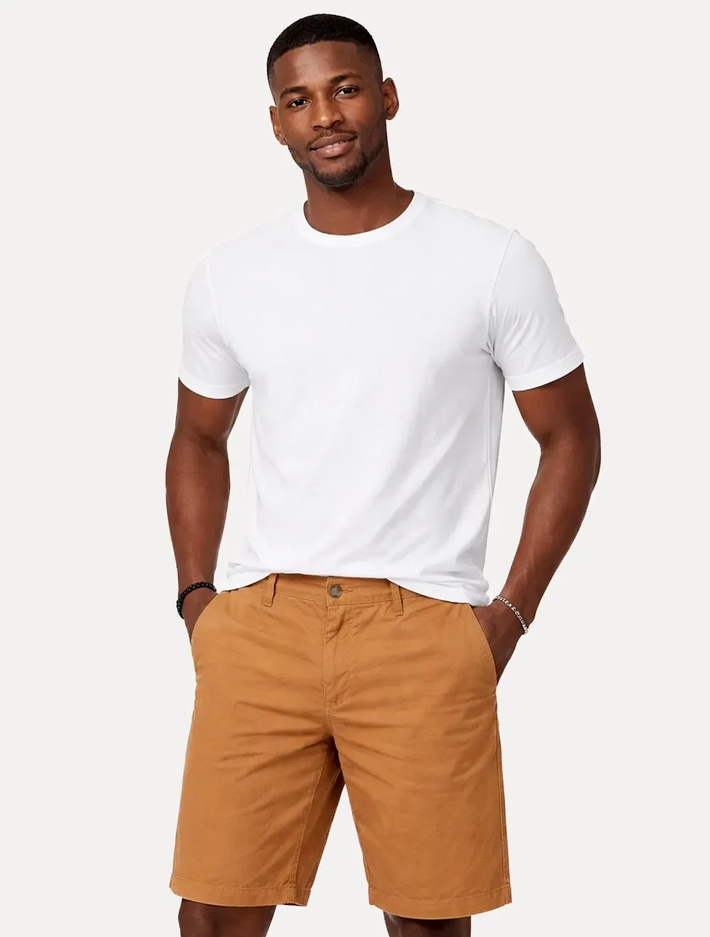 Bermuda Reserva Masculina Casual Copper Caramelo