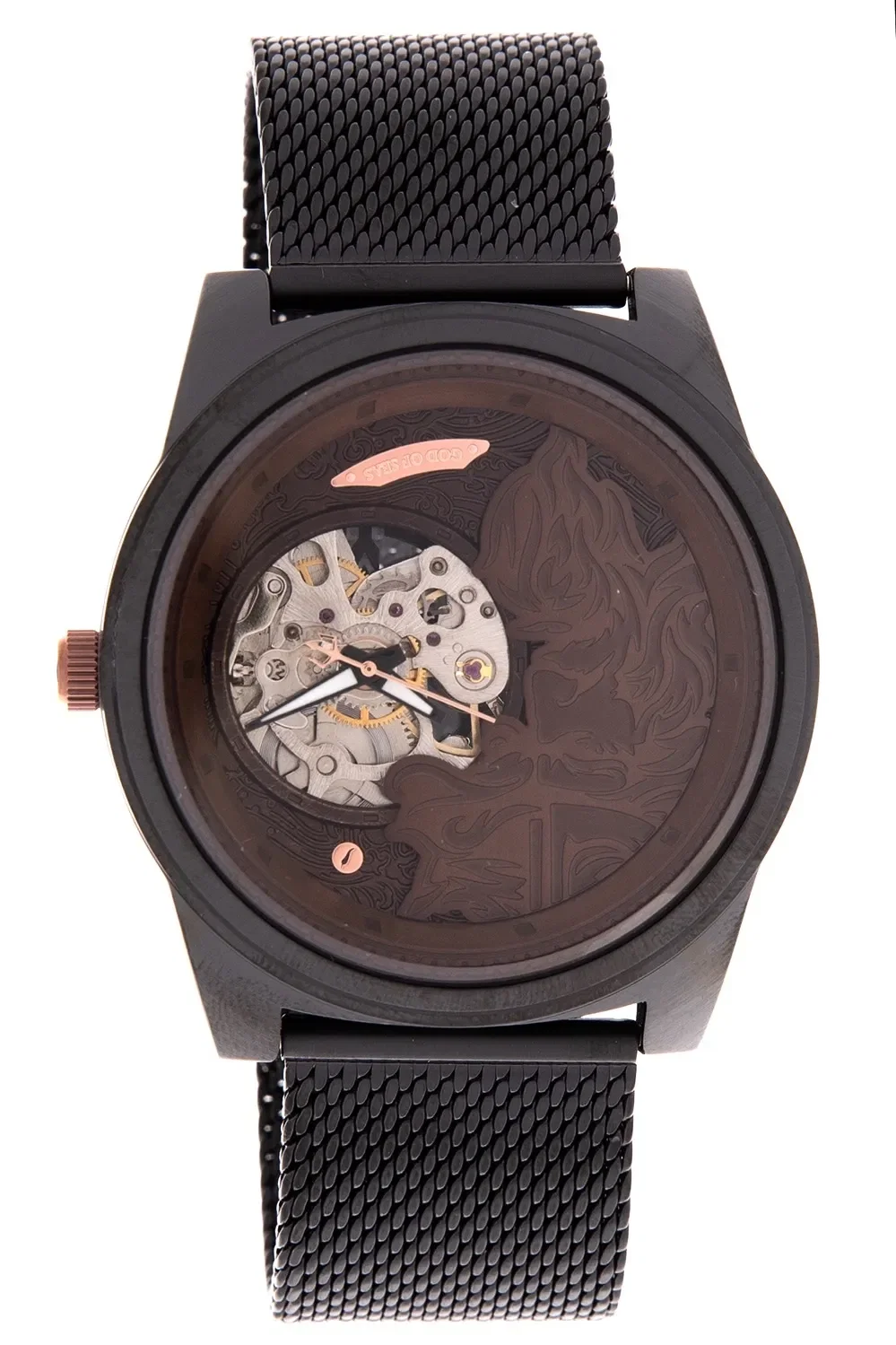 Relógio Automático Masculino Chilli Beans Metal Poseidon Preto — imagem 1