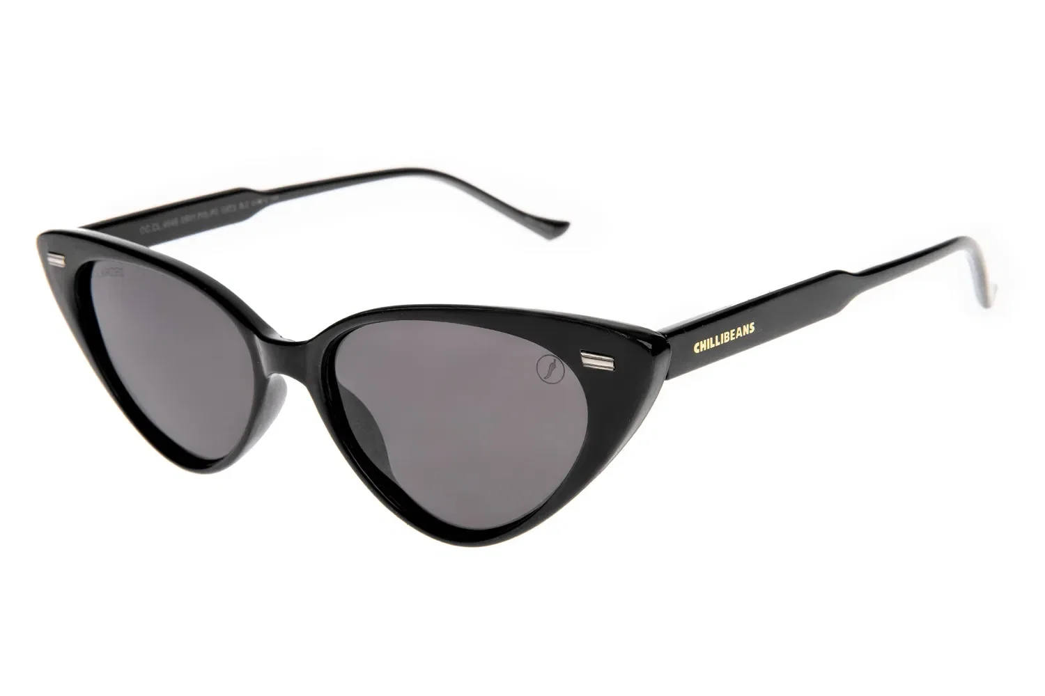 Óculos de Sol Feminino Chilli Beans Gatinho Preto — imagem 1