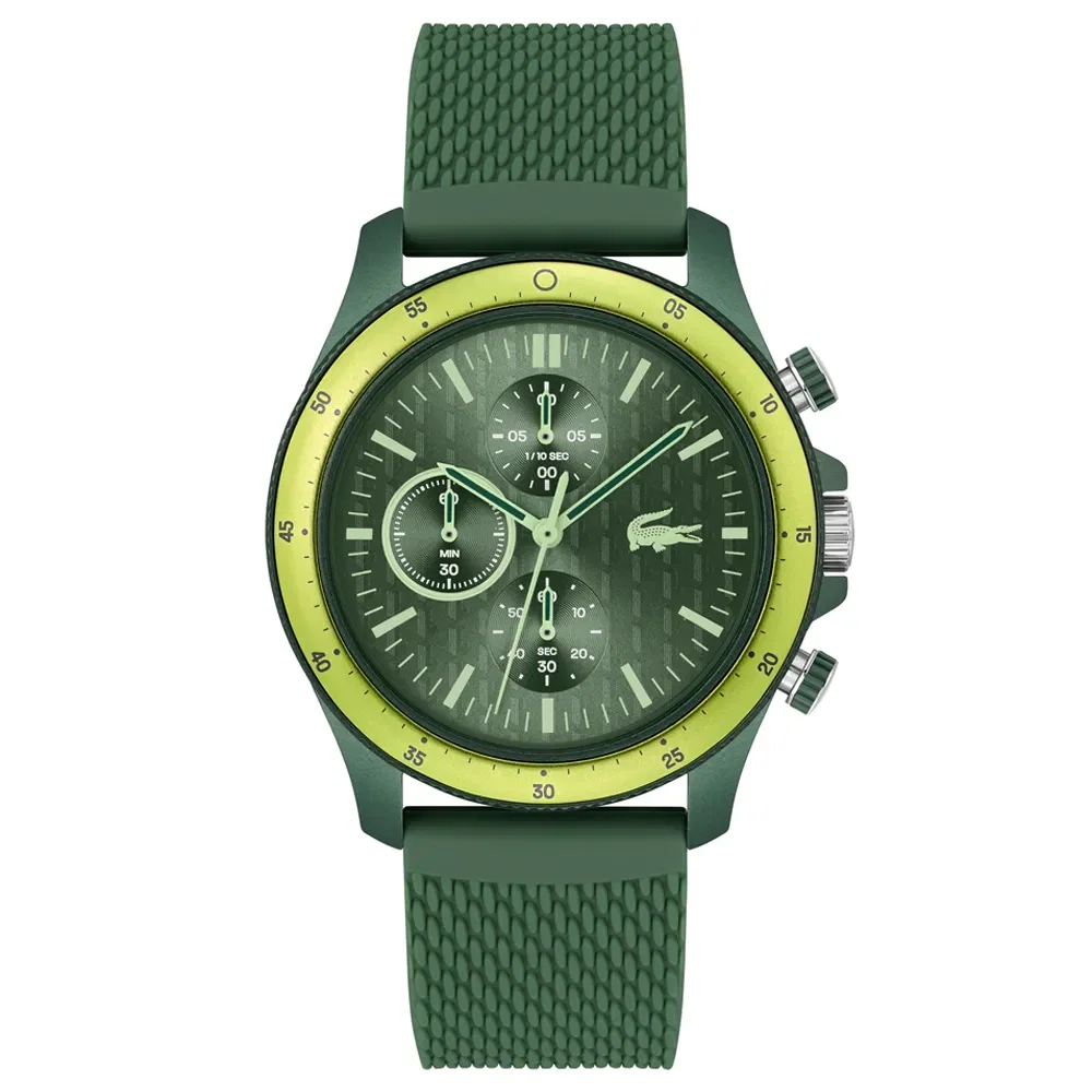 Relógio Lacoste Masculino Borracha Verde 2011328 — imagem 1