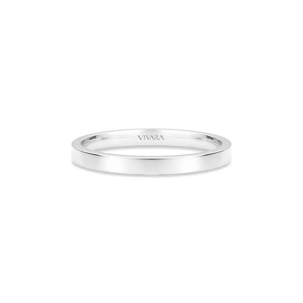 Aliança Honeymoon em Prata 925, 2mm — imagem 1