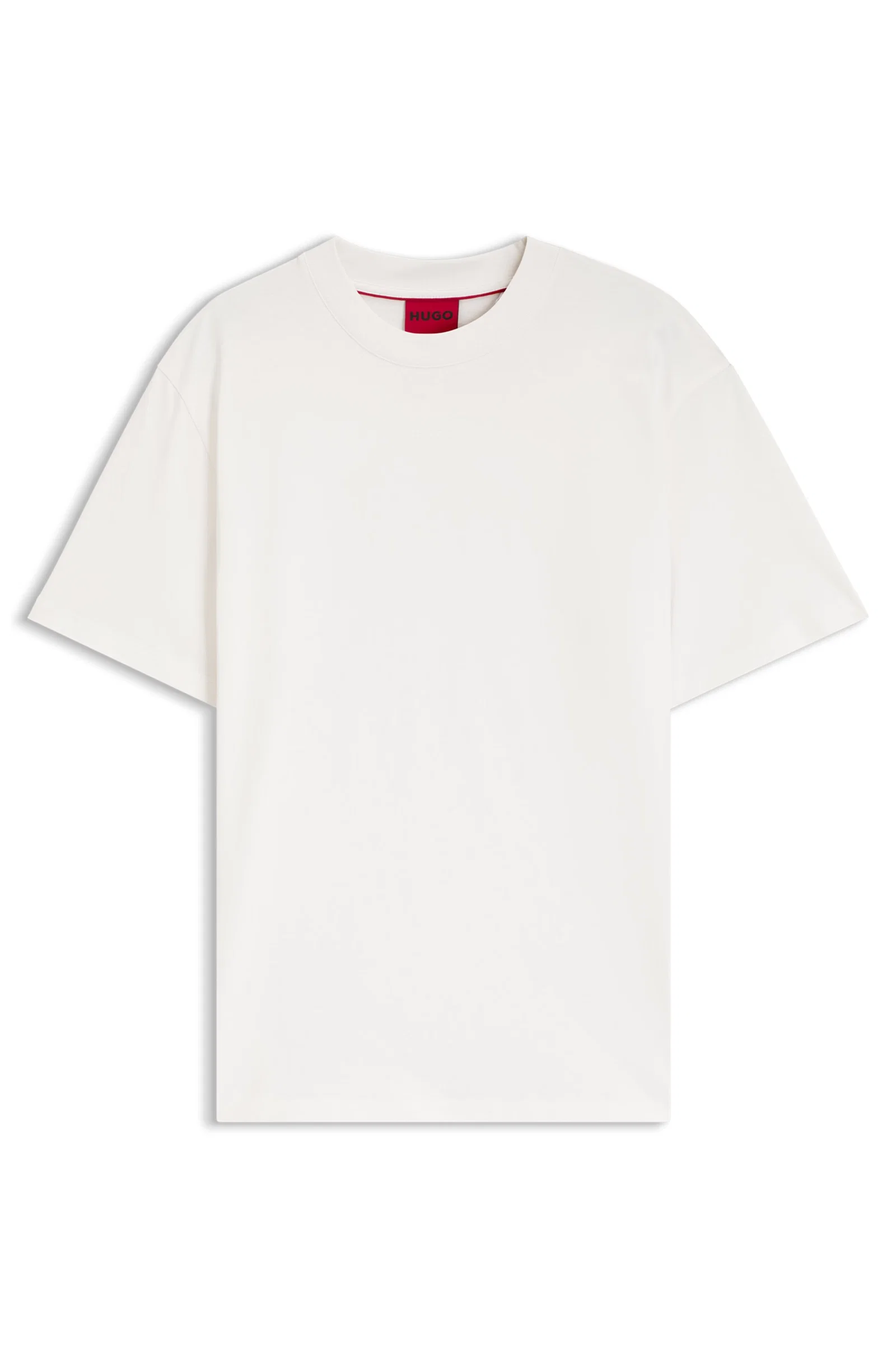 Camiseta Descontraída De Algodão Com Logo Estampado