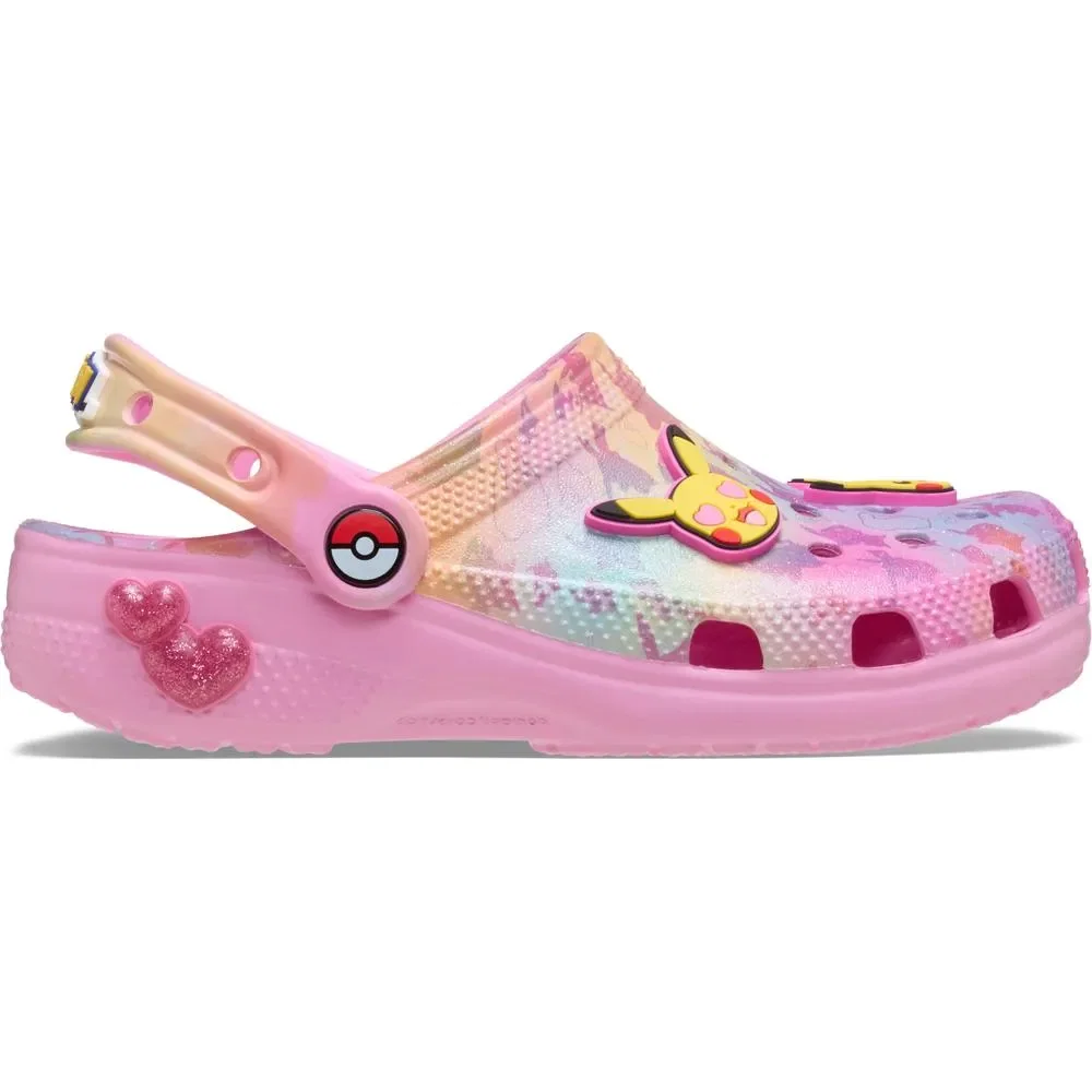 Pikachu Pink Classic Clog Juvenil