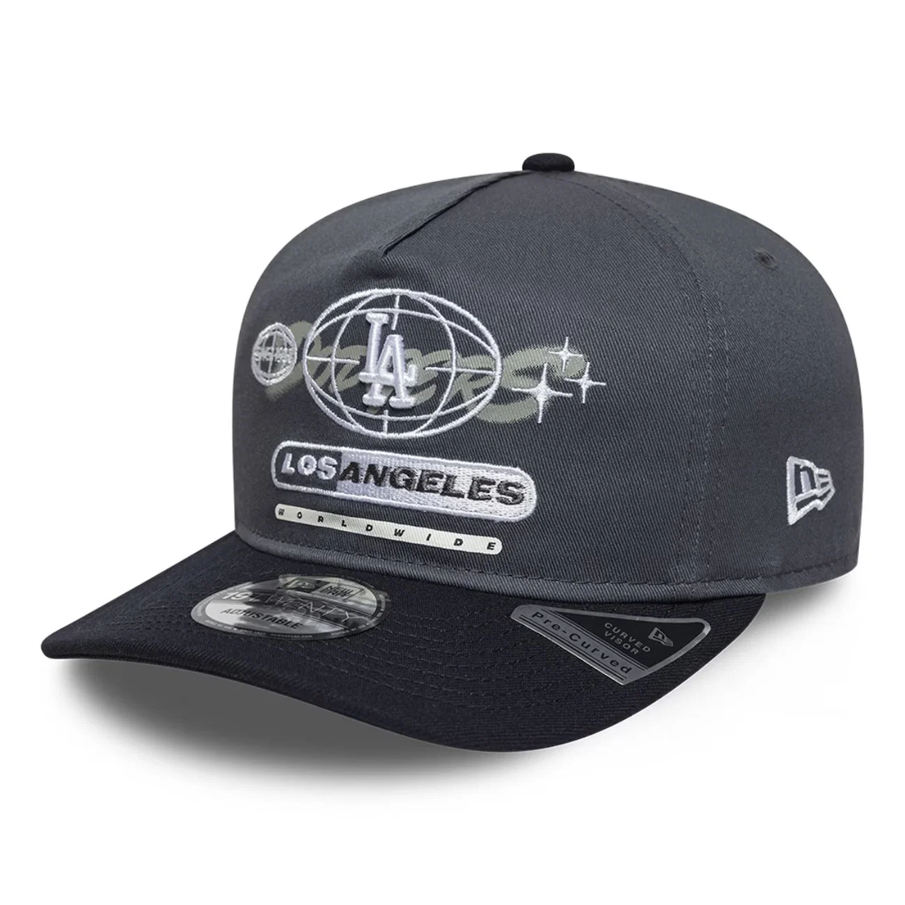 Bone New Era 19TWENTY Los Angeles Dodgers MLB Masculino