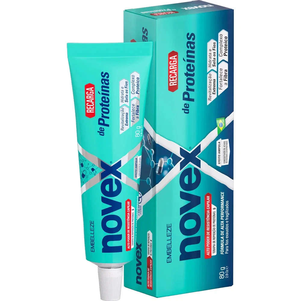 Recarga Capilar Novex Reposição de Proteínas 80g